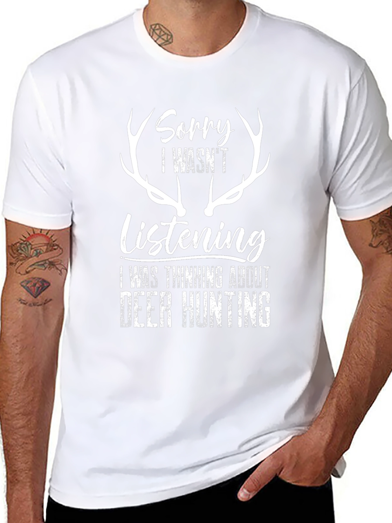 Deer Hunting Graphic Tee