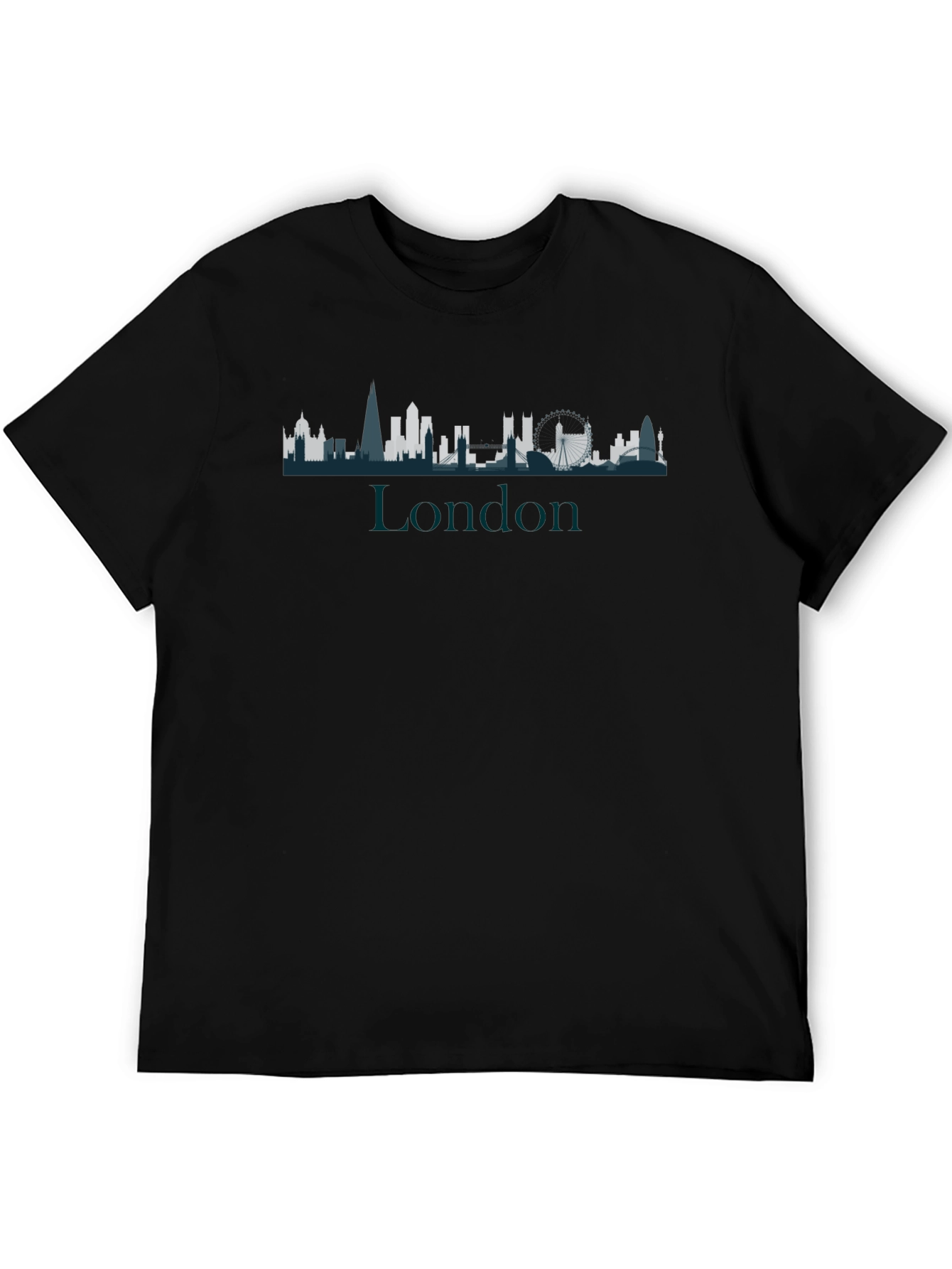 London Skyline Graphic Tee - Modern Cityscape T-Shirt