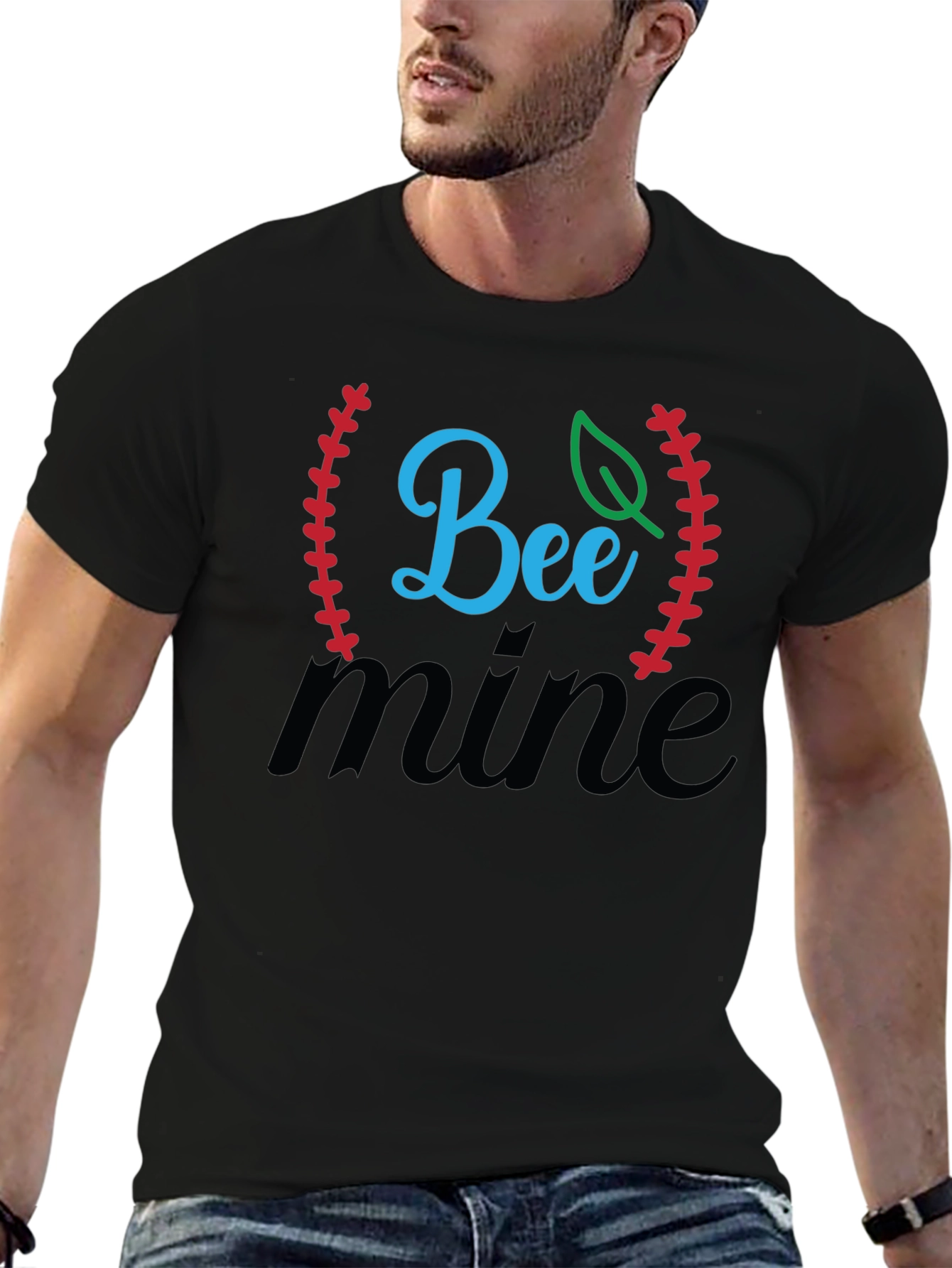Bee Mine T-Shirt - Baseball Valentines Day Tee