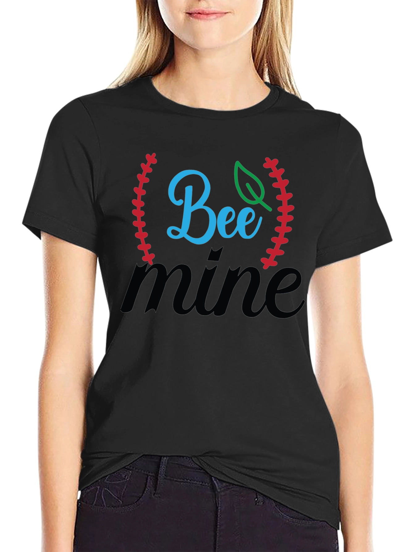 Bee Mine T-Shirt - Baseball Valentines Day Tee