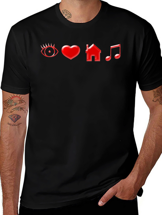 I Love House Music T-Shirt