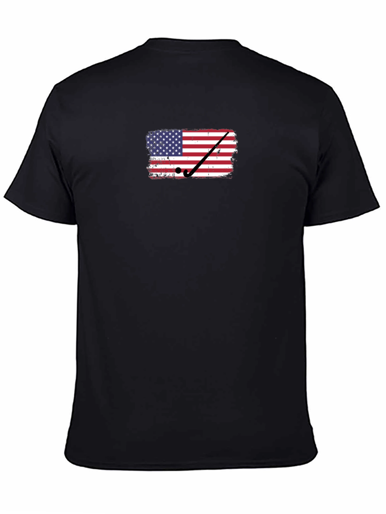 American Flag Golf T-Shirt