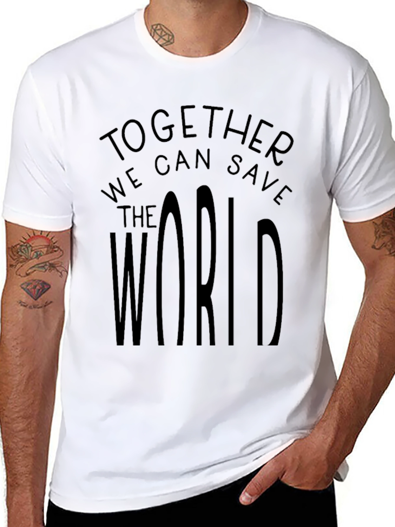 Together We Can Save The World T-Shirt