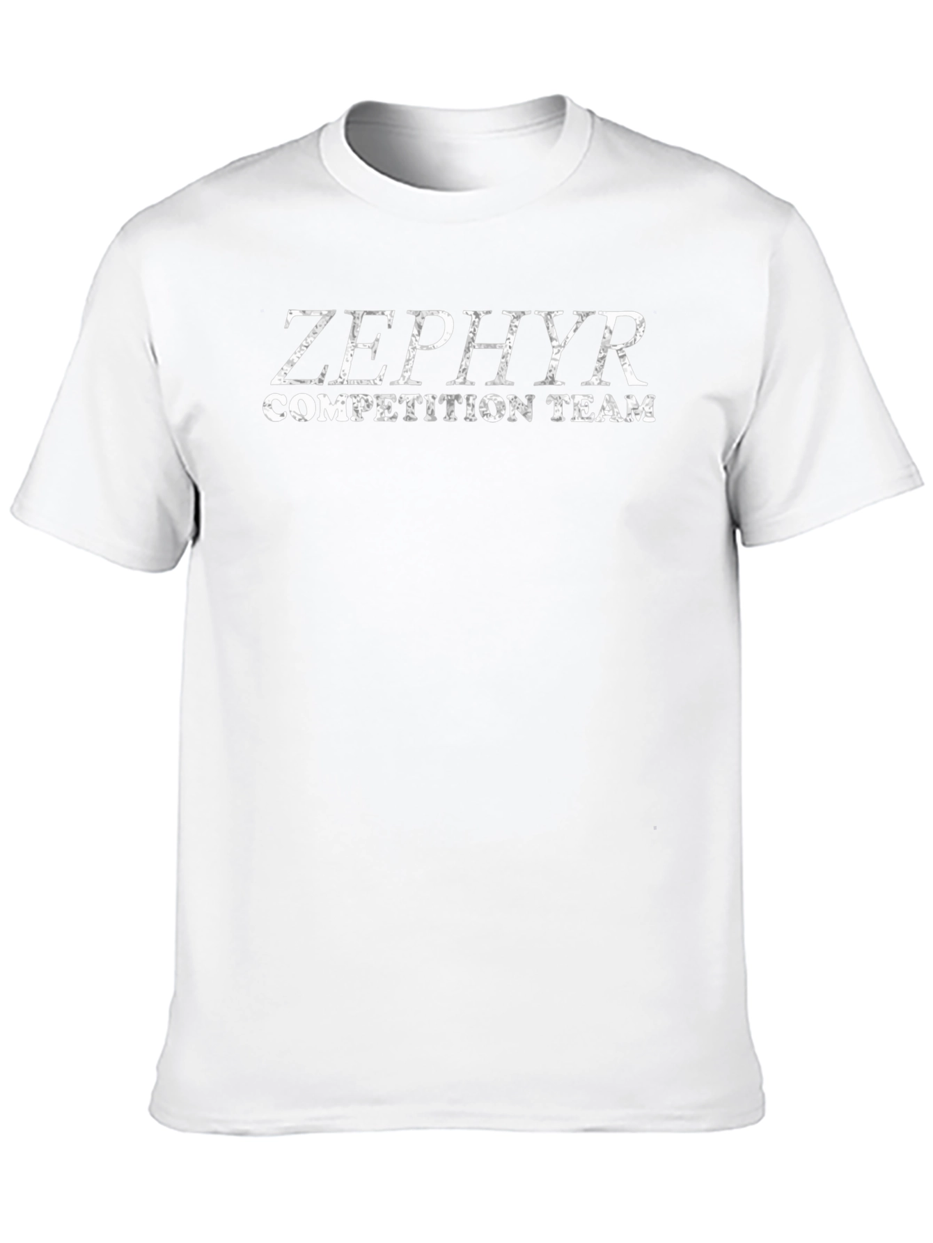 Zephyr Competition Team Black Cotton T-Shirt