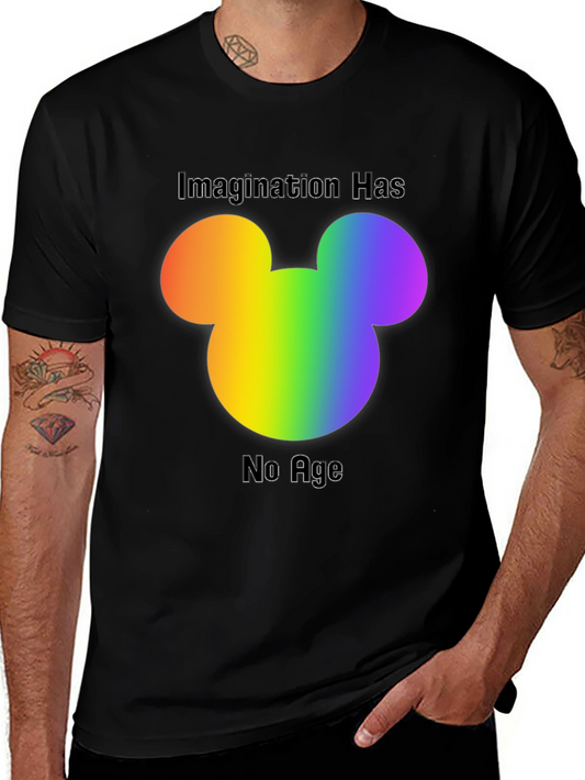 Rainbow Mickey Mouse Imagination T-Shirt