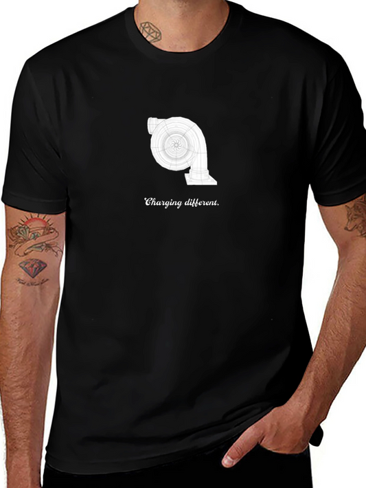 Charging Different Tee - Turbocharged T-Shirt