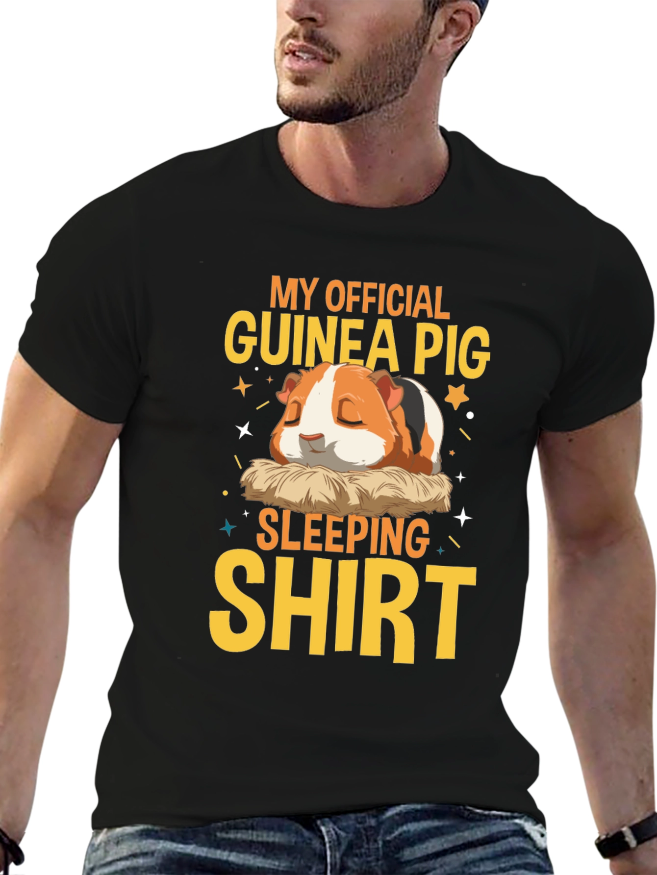 Guinea Pig Sleeping Shirt - Official Tee