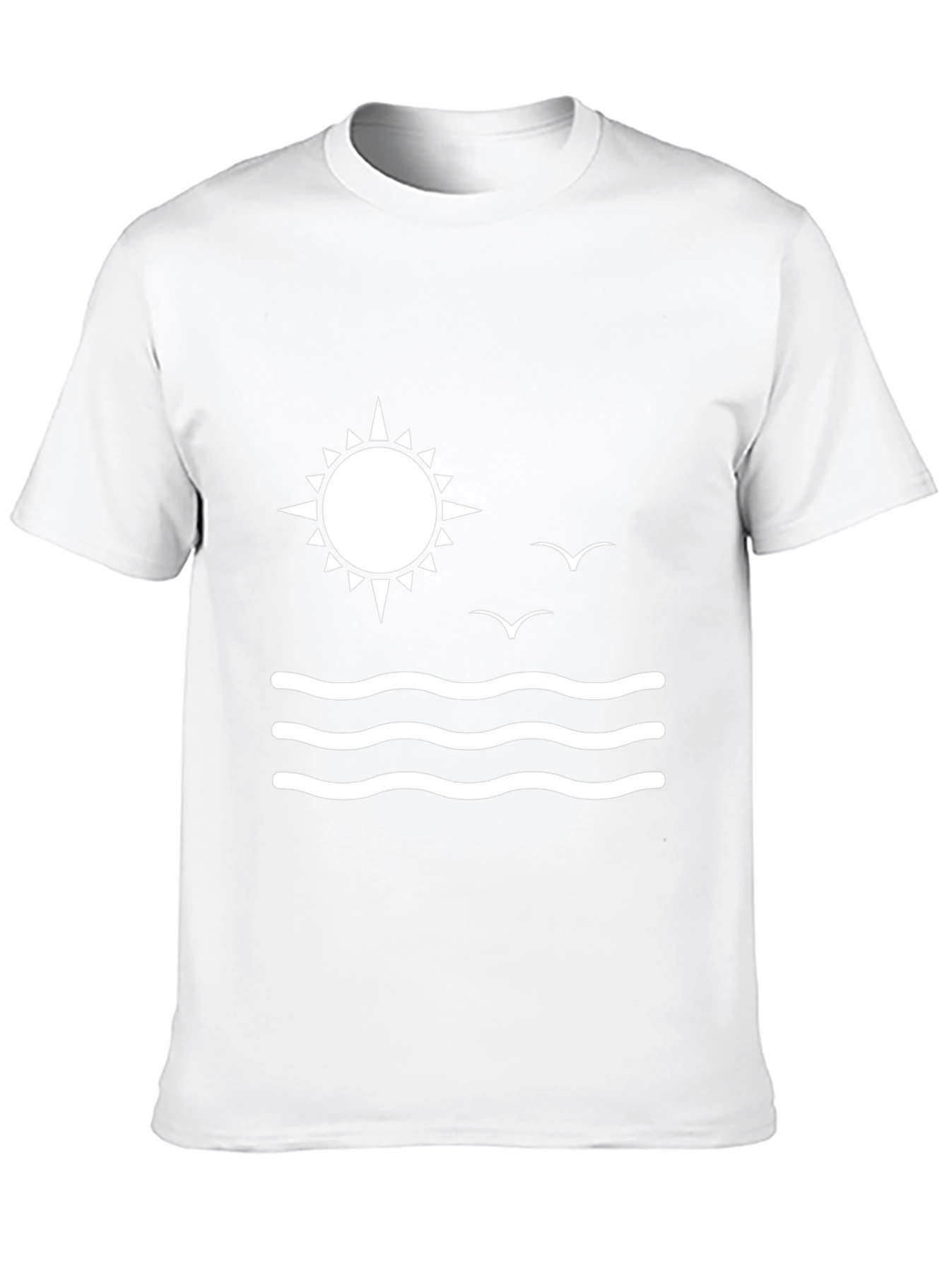 Summer Vibes Black T-Shirt