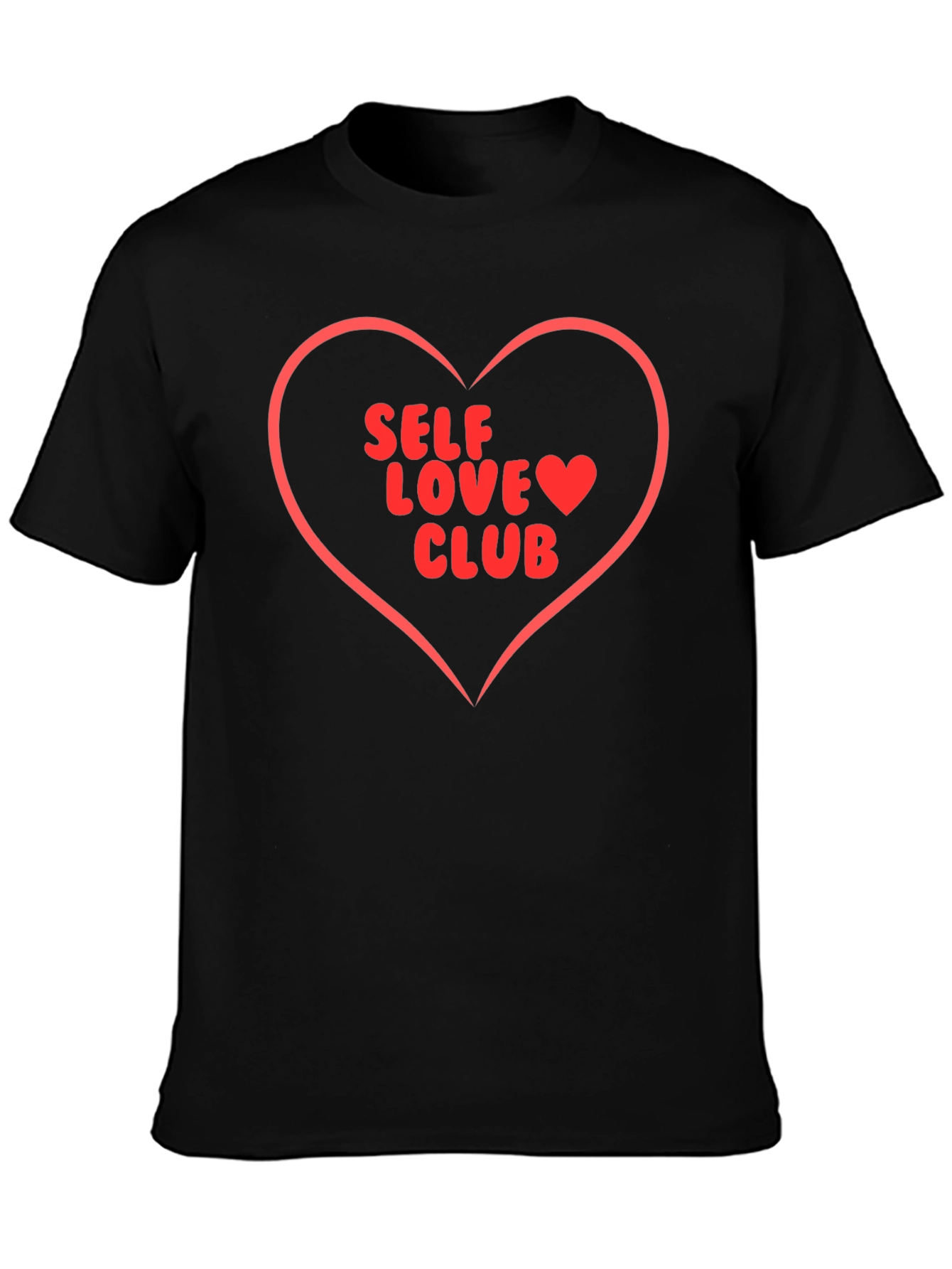 Self Love Club Black T-Shirt