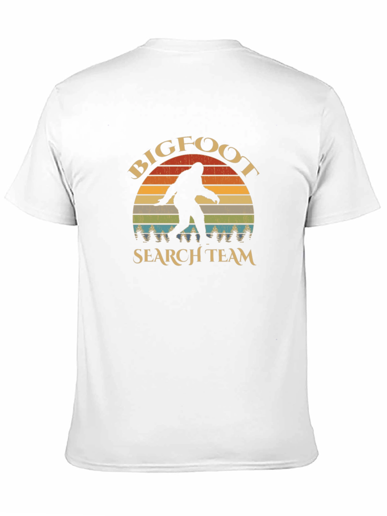 Bigfoot Search Team Black Graphic T-Shirt