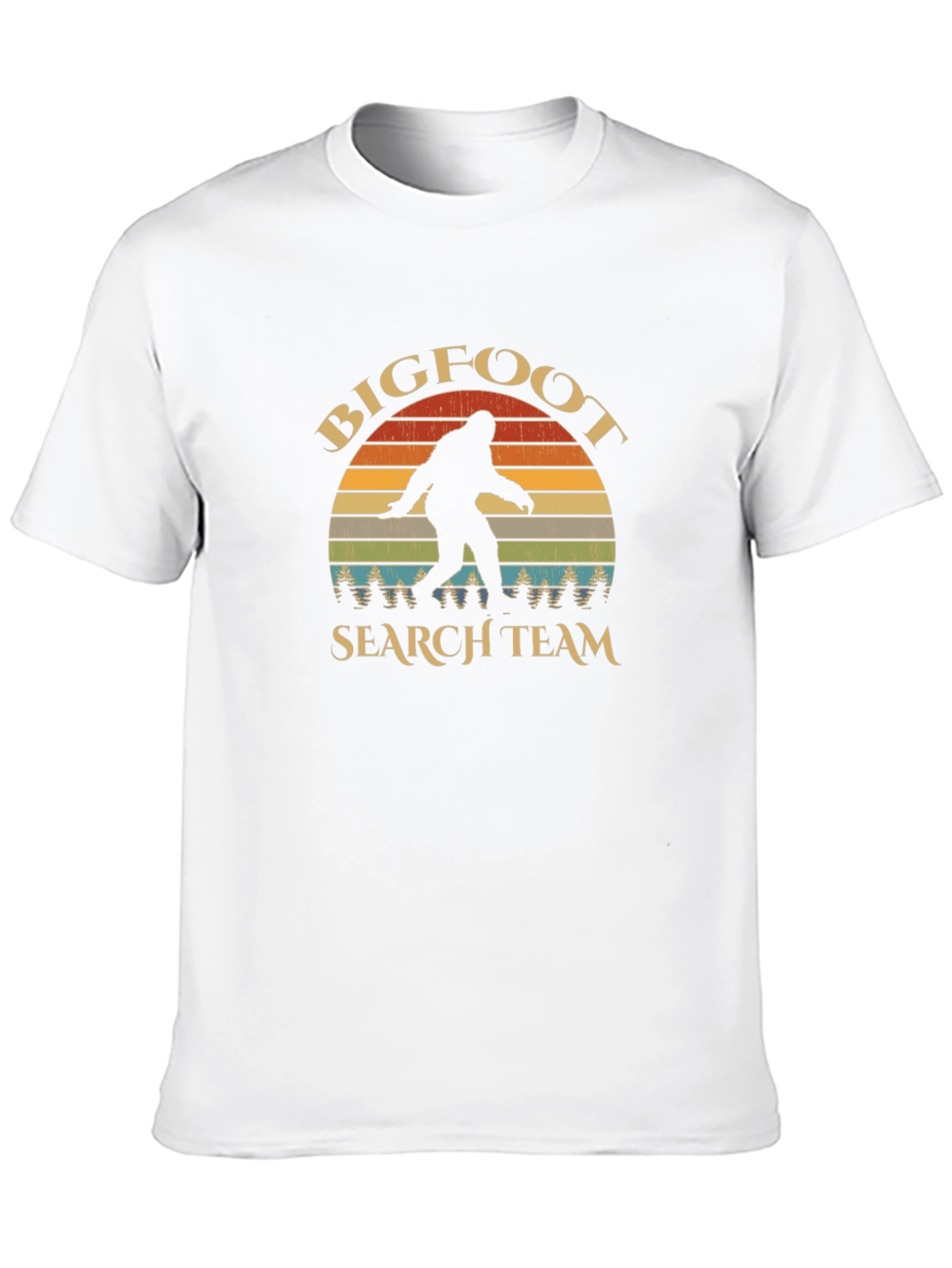 Bigfoot Search Team Black Graphic T-Shirt