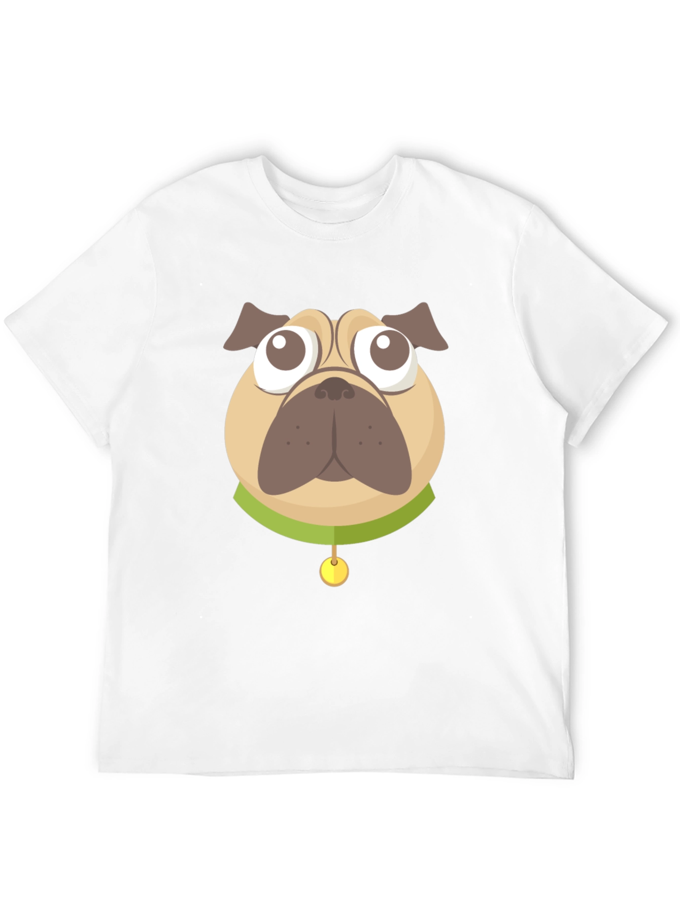 Pug Graphic Black T-Shirt