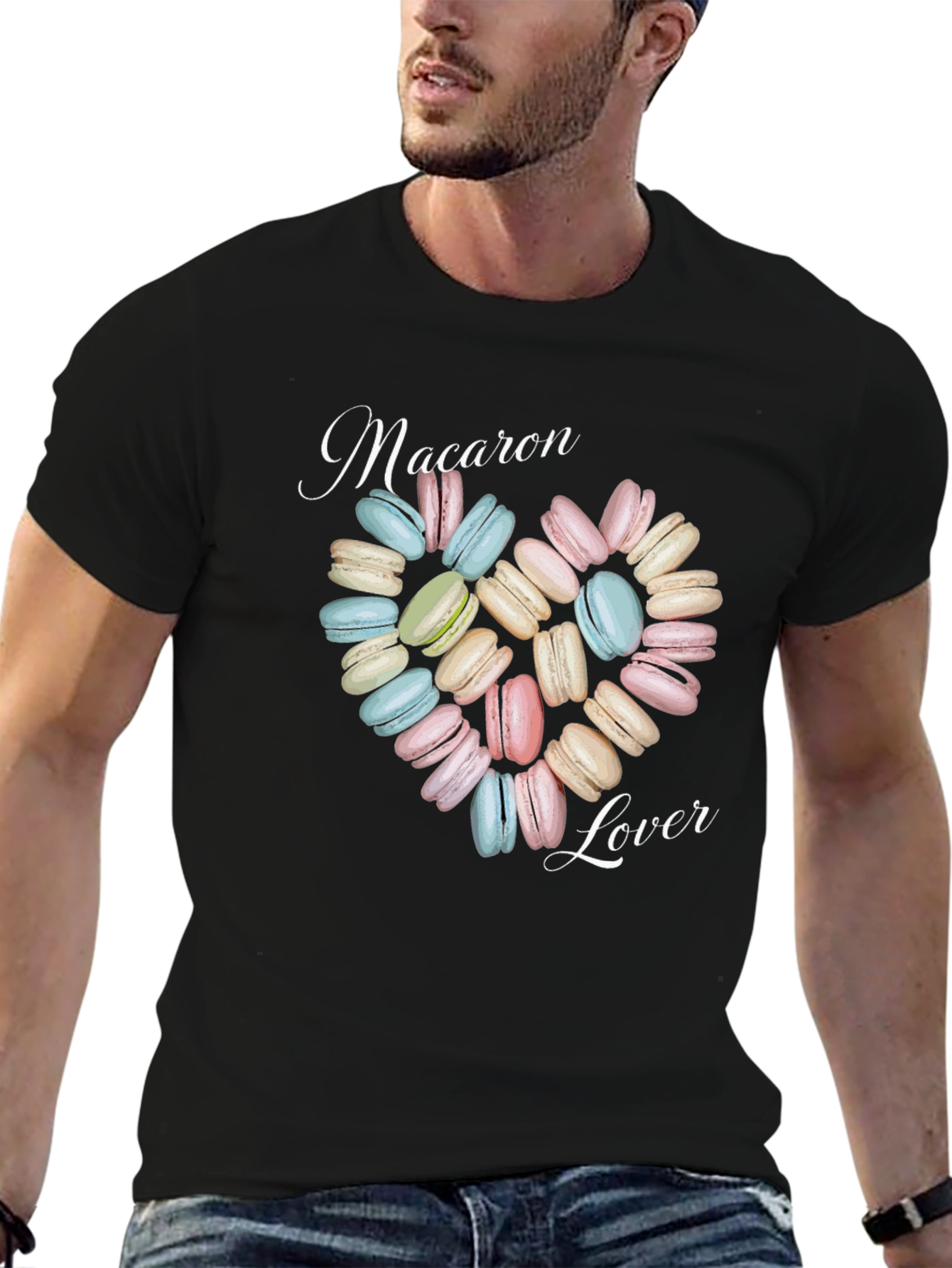 Macaron Lover T-Shirt: Sweet Treat Design