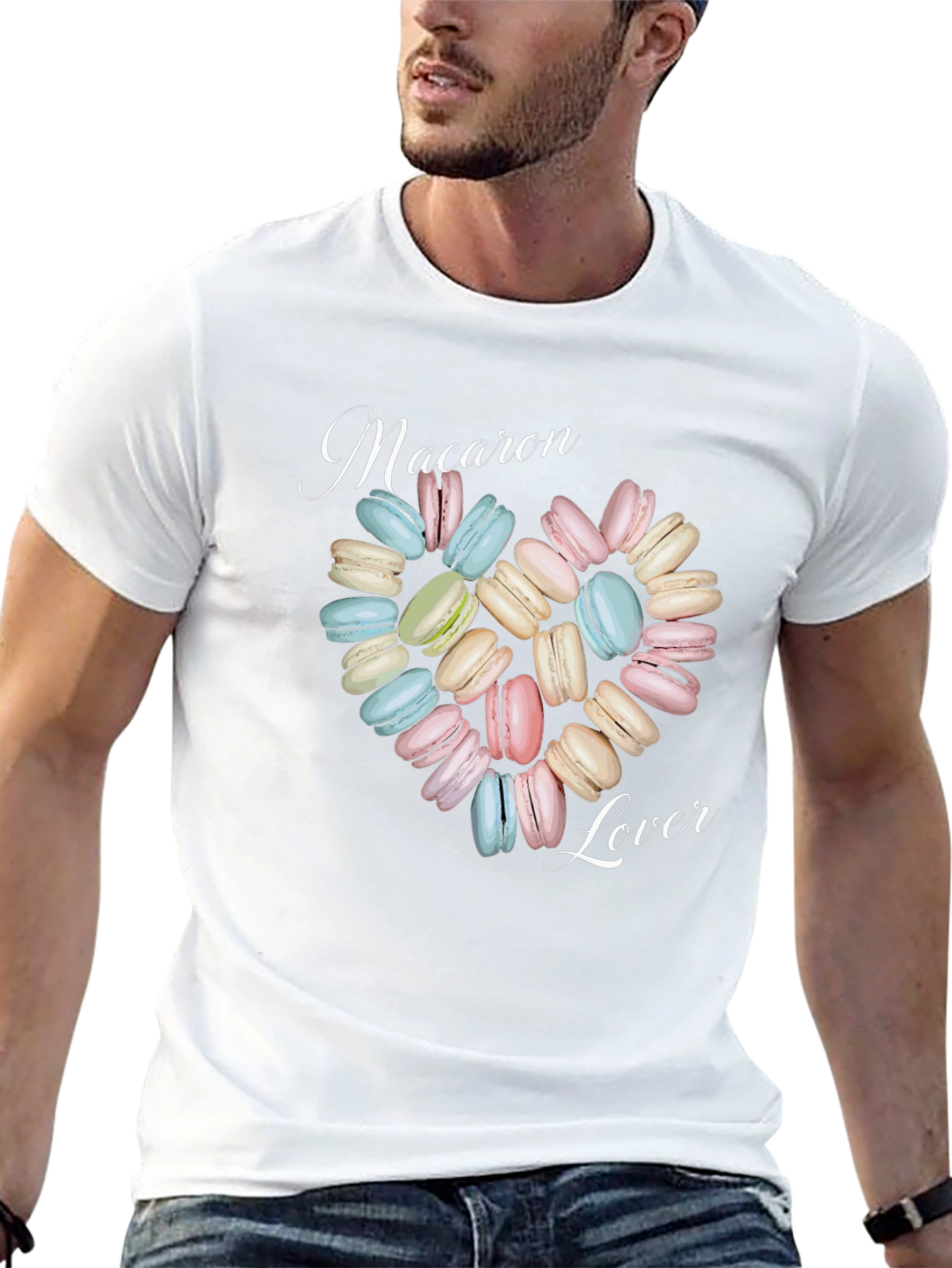 Macaron Lover T-Shirt: Sweet Treat Design