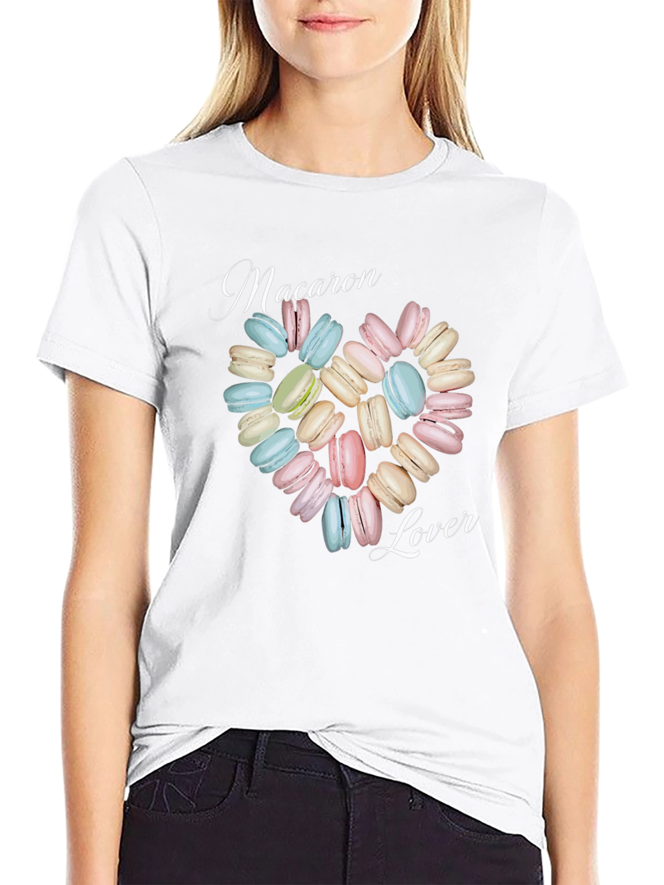 Macaron Lover T-Shirt: Sweet Treat Design