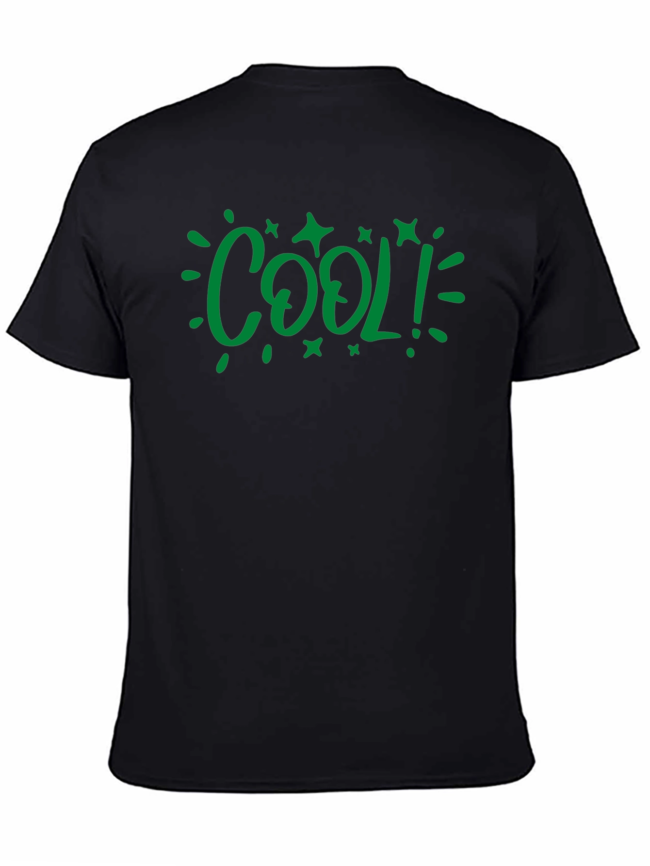 Cool Graphic Tee - Soft Cotton Black T-Shirt