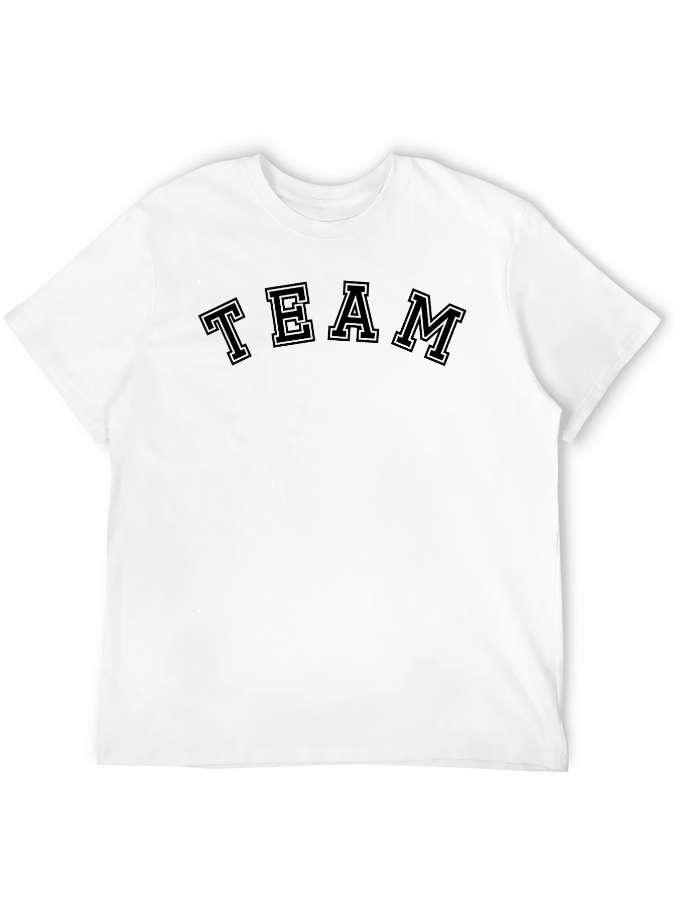 Black Team Tee - Classic Style