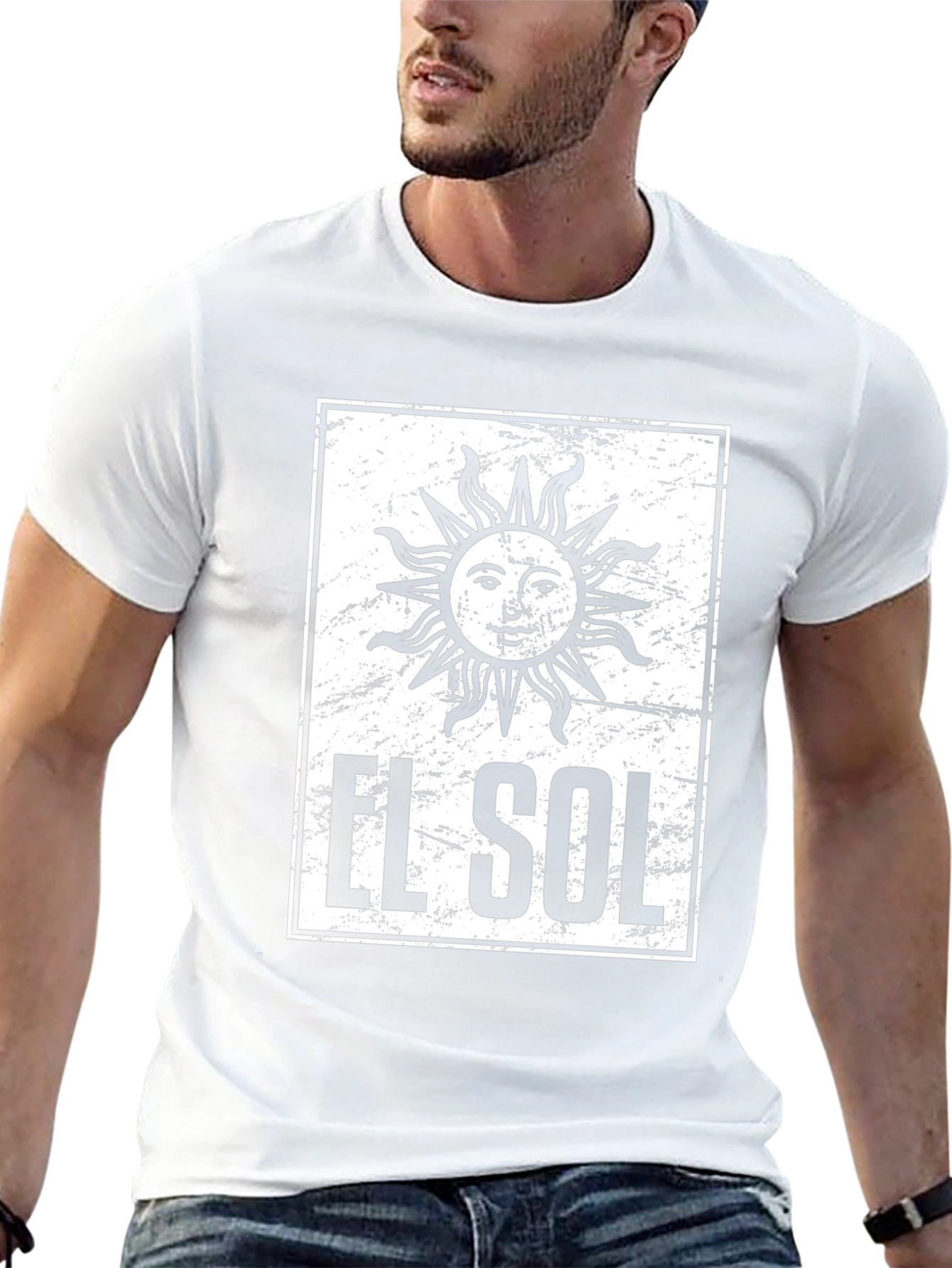 El Sol Graphic Tee -  Stylish Sun Design Shirt