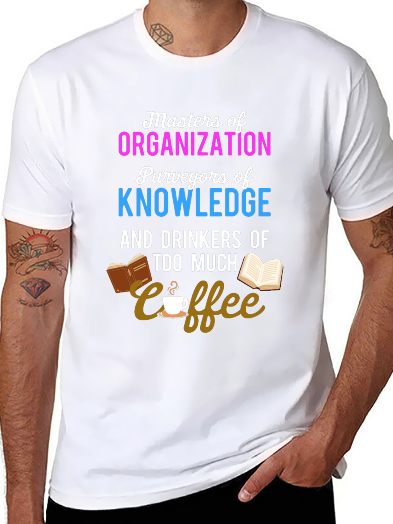 Masters of Organization Coffee Lover T-Shirt
