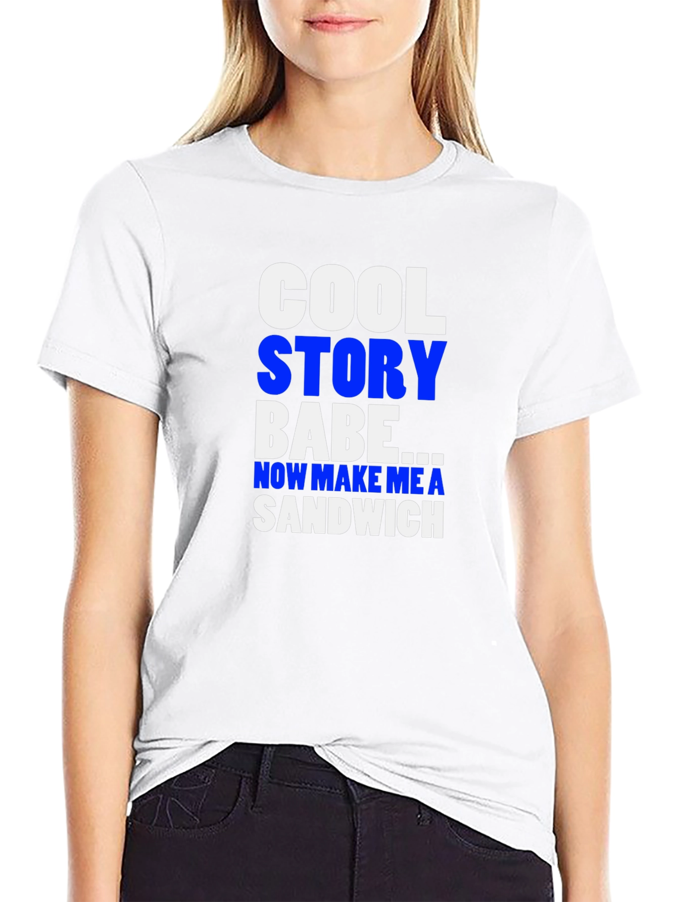 Cool Story Babe T-Shirt - Novelty Graphic Tee
