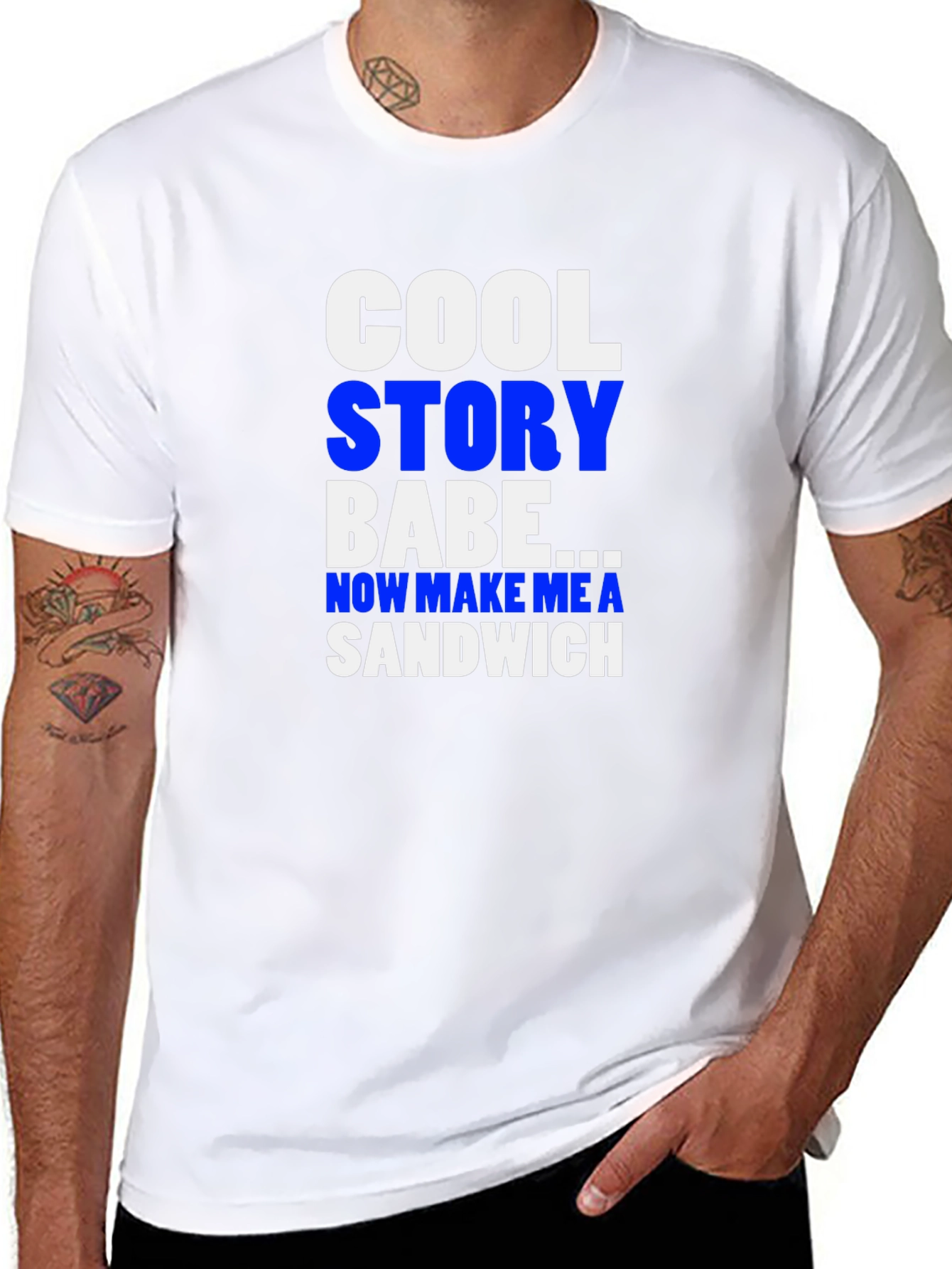 Cool Story Babe T-Shirt - Novelty Graphic Tee