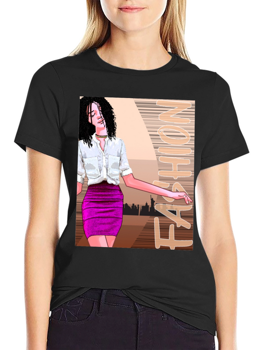 Fashion Statement T-Shirt - Stylish Graphic Tee