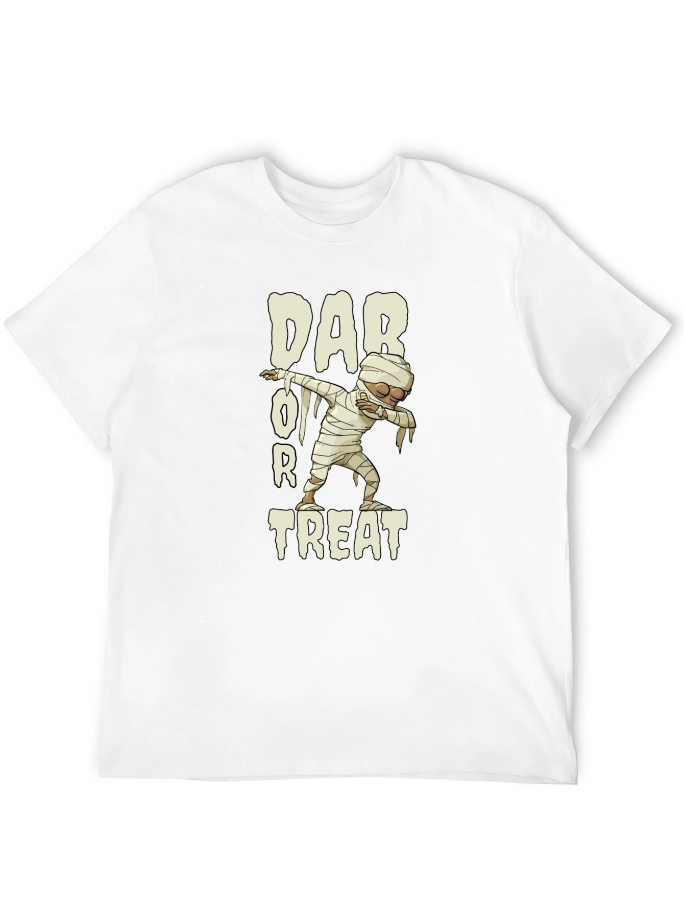Dab or Treat Mummy T-Shirt - Halloween Fun