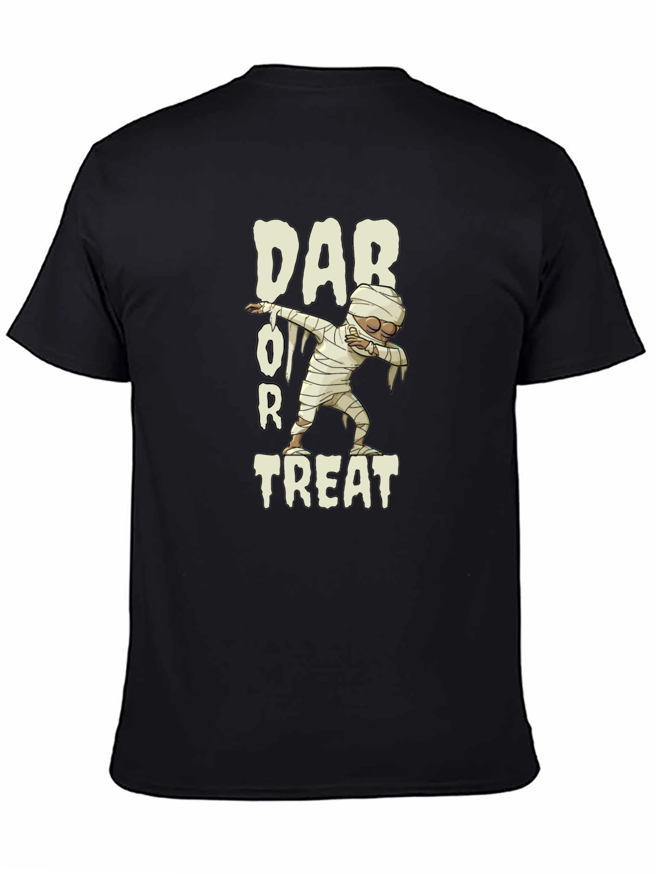 Dab or Treat Mummy T-Shirt - Halloween Fun