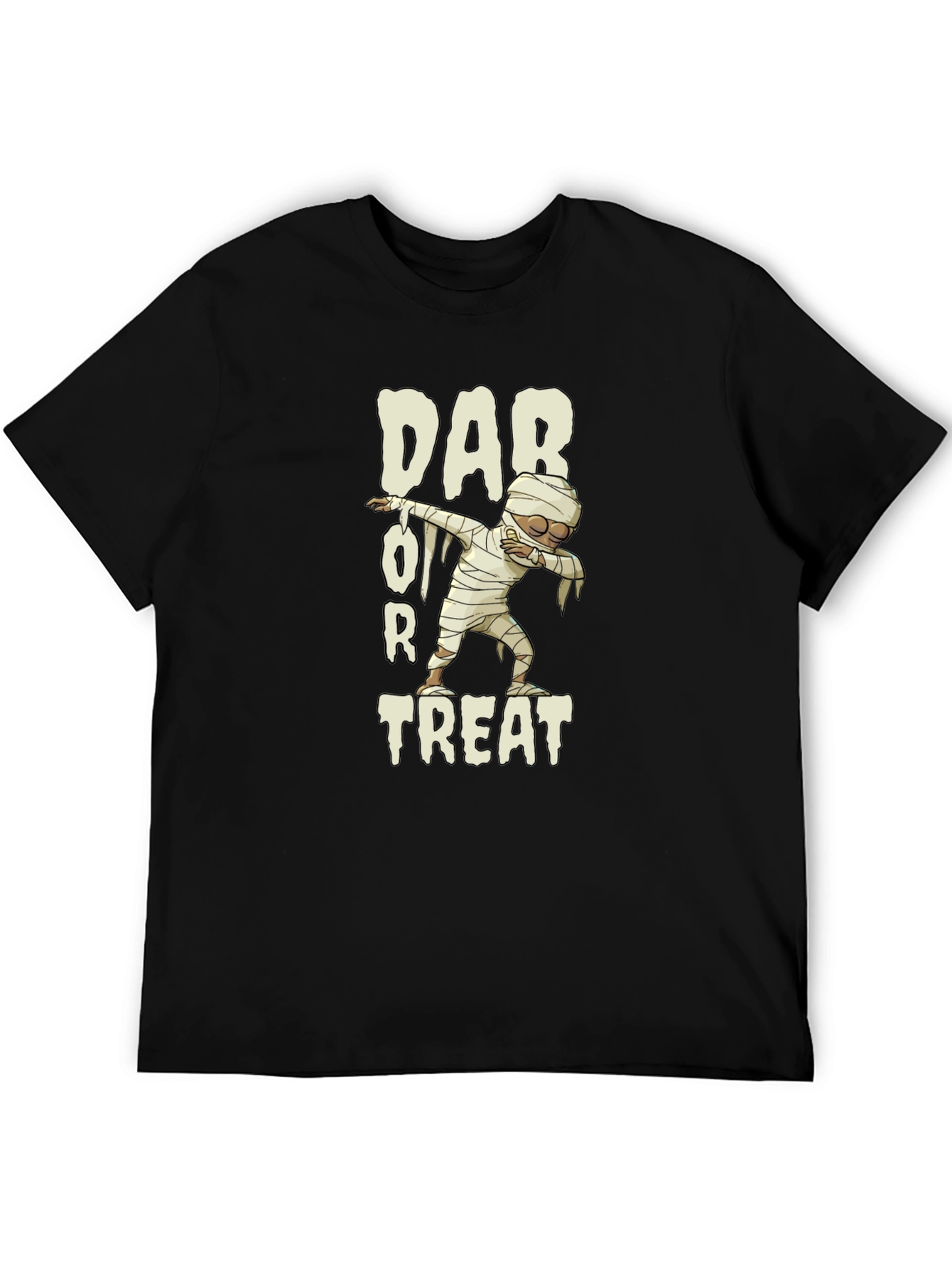 Dab or Treat Mummy T-Shirt - Halloween Fun