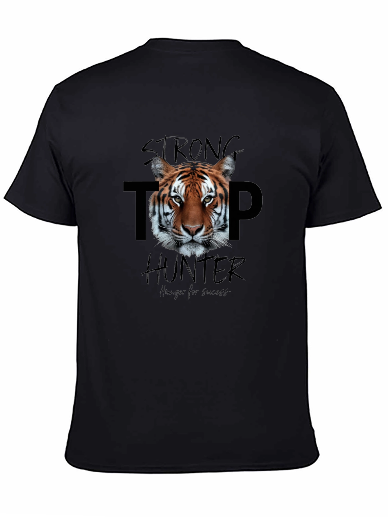 Strong Top Hunter Tiger Graphic T-Shirt
