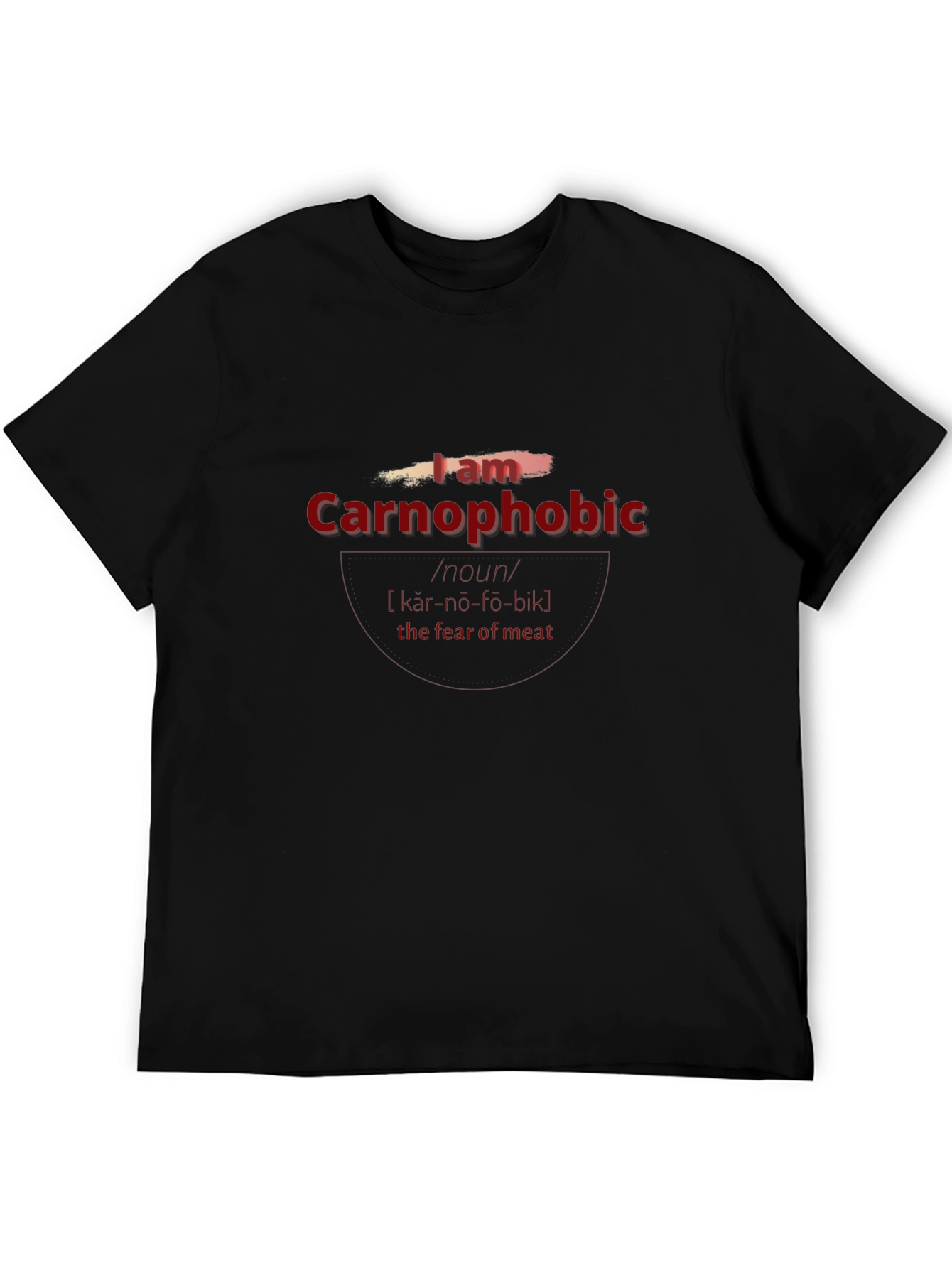 Carnophobic T-Shirt: Fear of Meat Graphic Tee