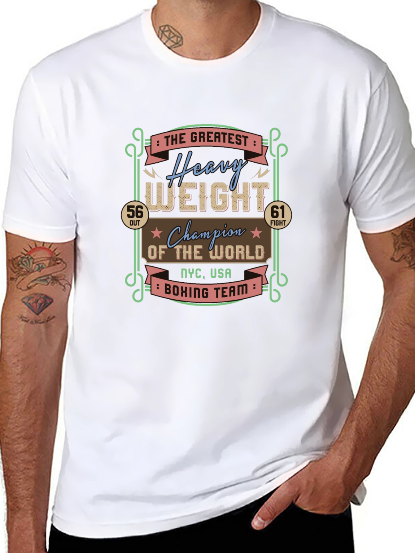 The Greatest Heavyweight Champion T-Shirt