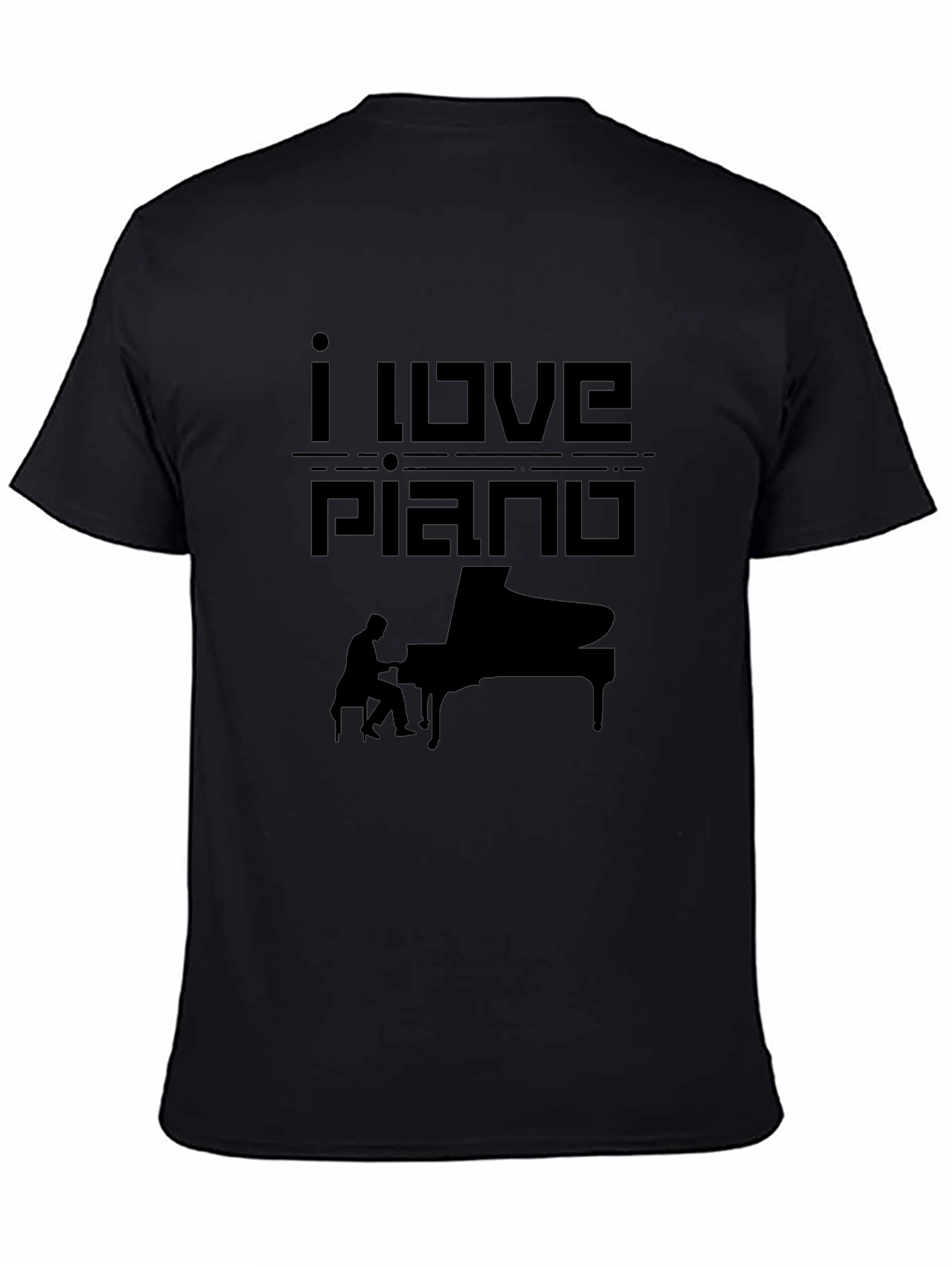 I Love Piano Graphic Tee