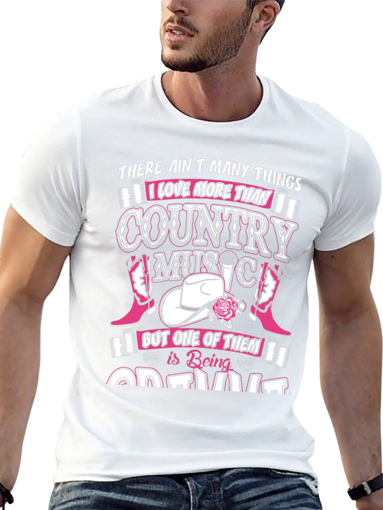 Country Music Fan Graphic T-Shirt
