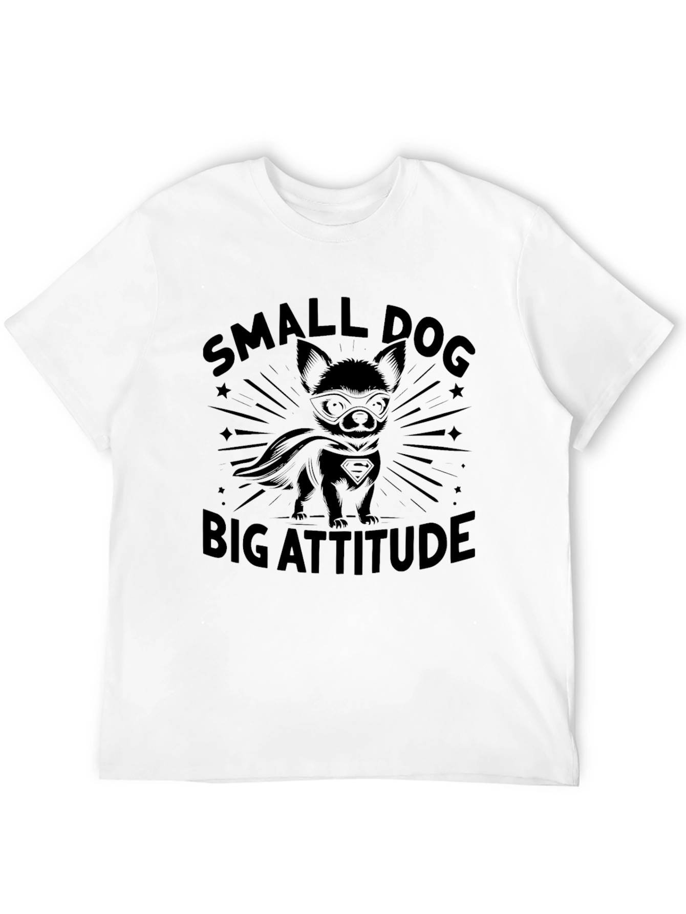 Small Dog Big Attitude Graphic Tee