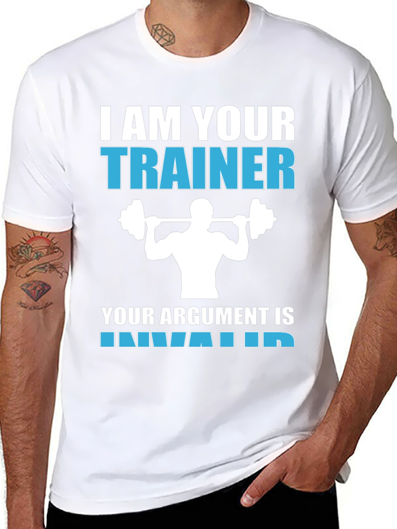 I Am Your Trainer Funny Gym Workout T-Shirt