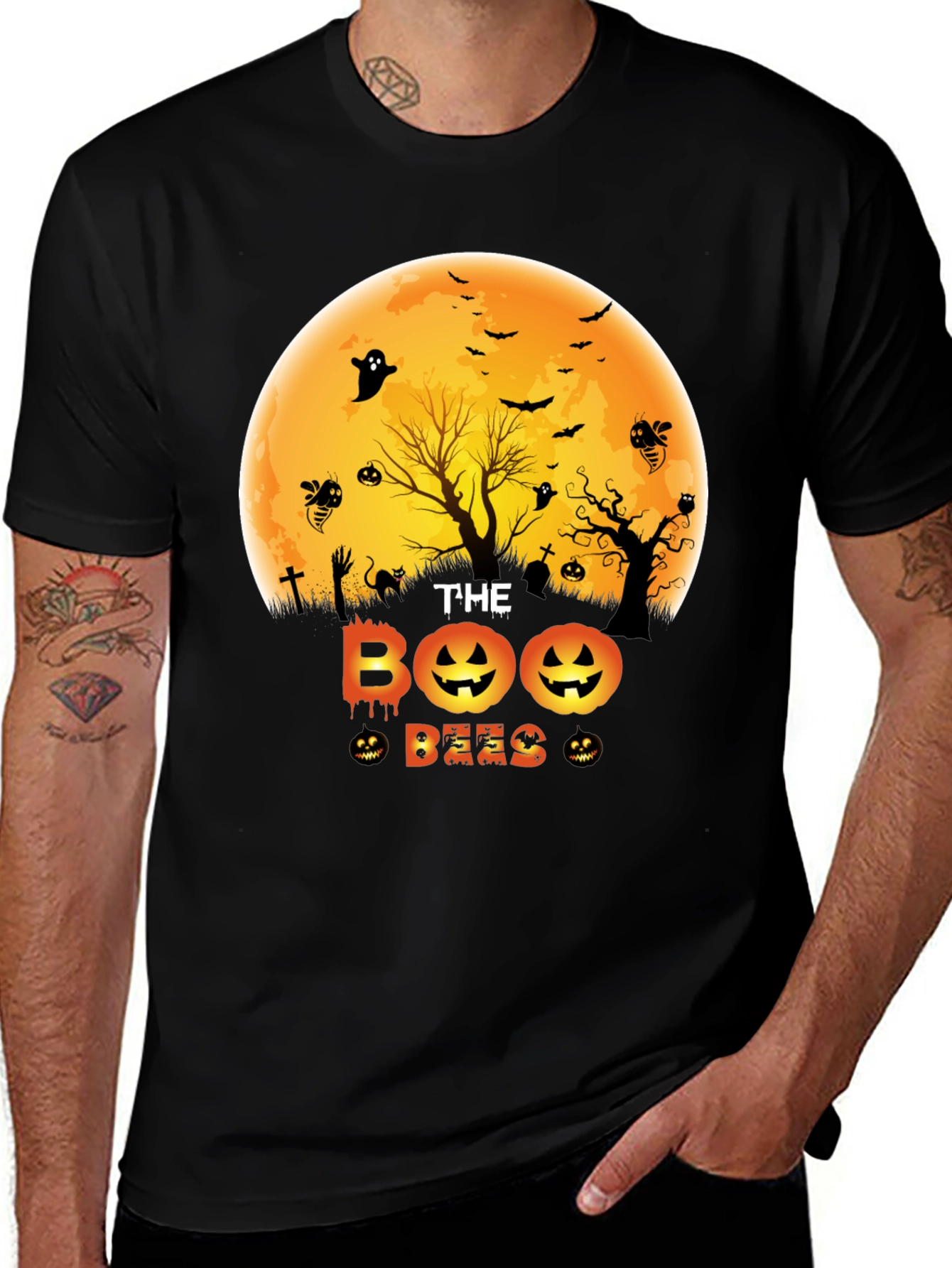 The Boo Bees Halloween T-Shirt