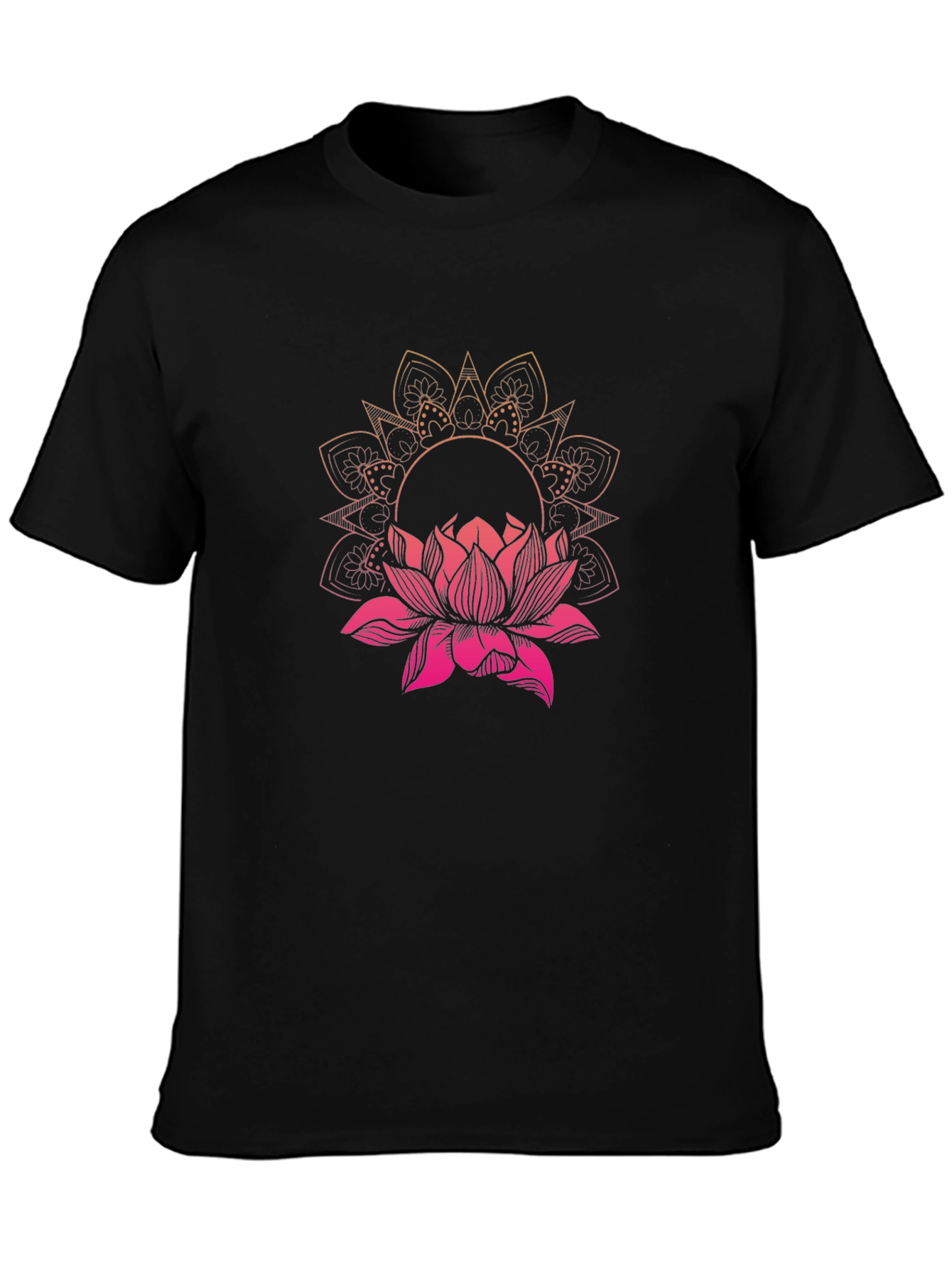 Lotus Mandala Graphic T-Shirt