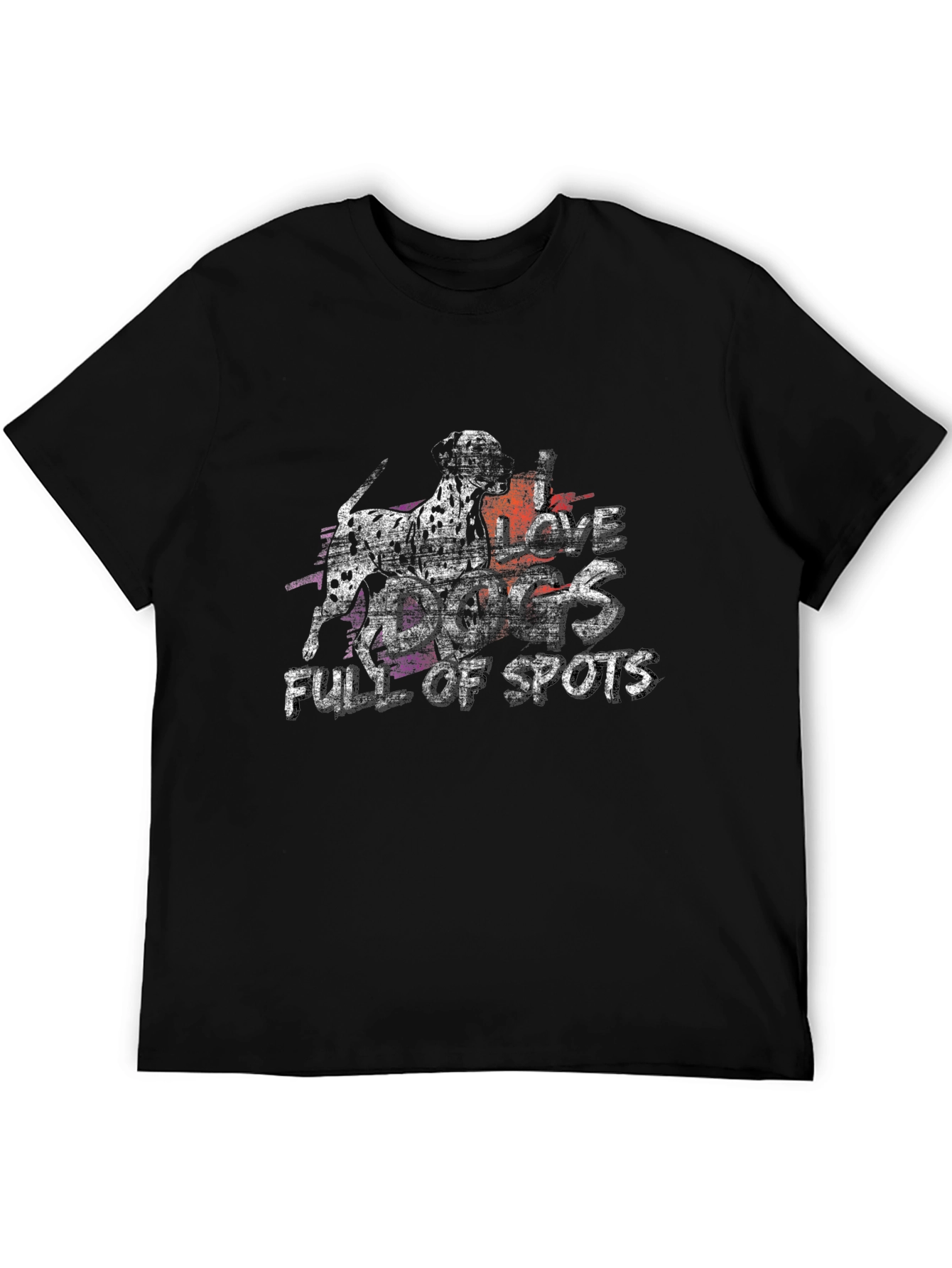 I Love Dogs Full of Spots T-Shirt