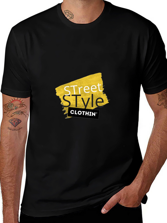Street Style Black T-Shirt