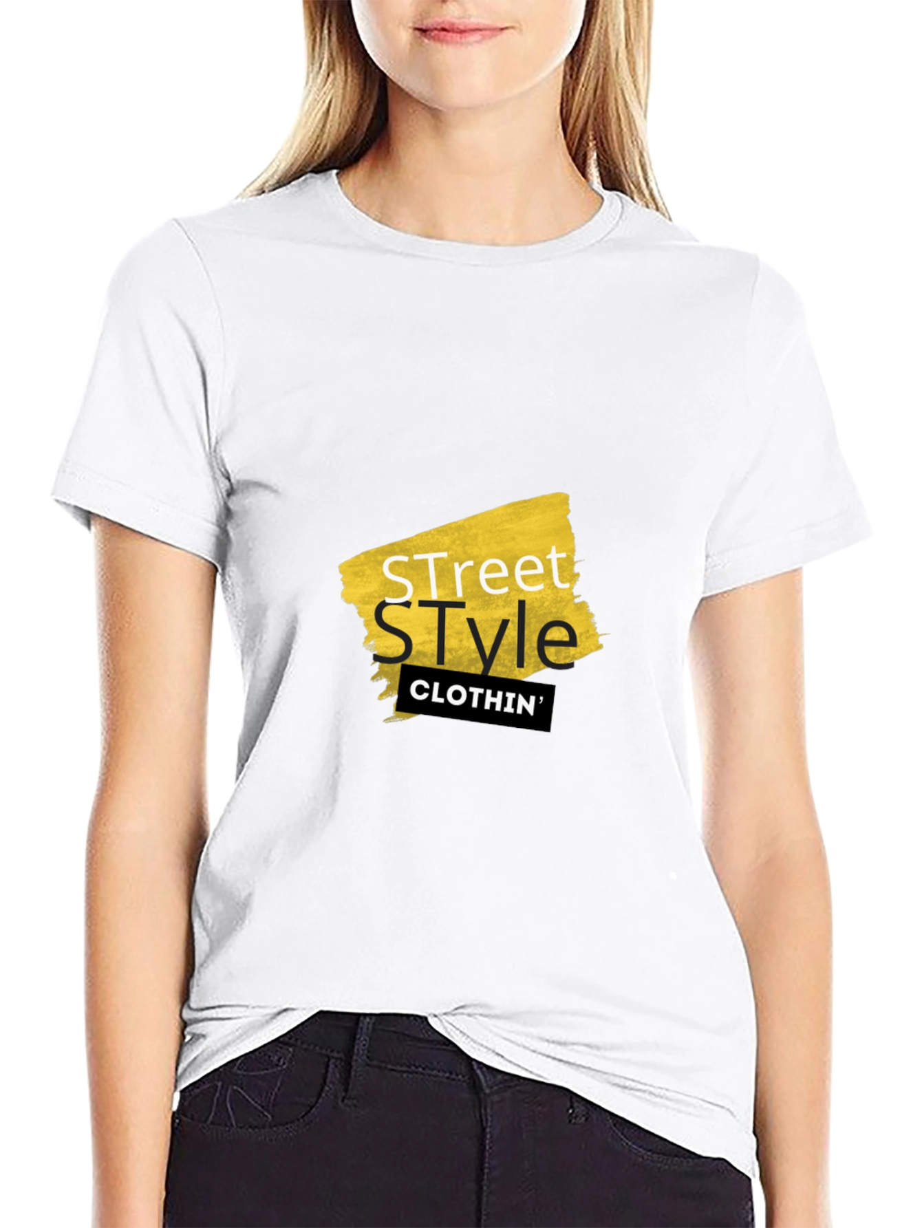 Street Style Black T-Shirt