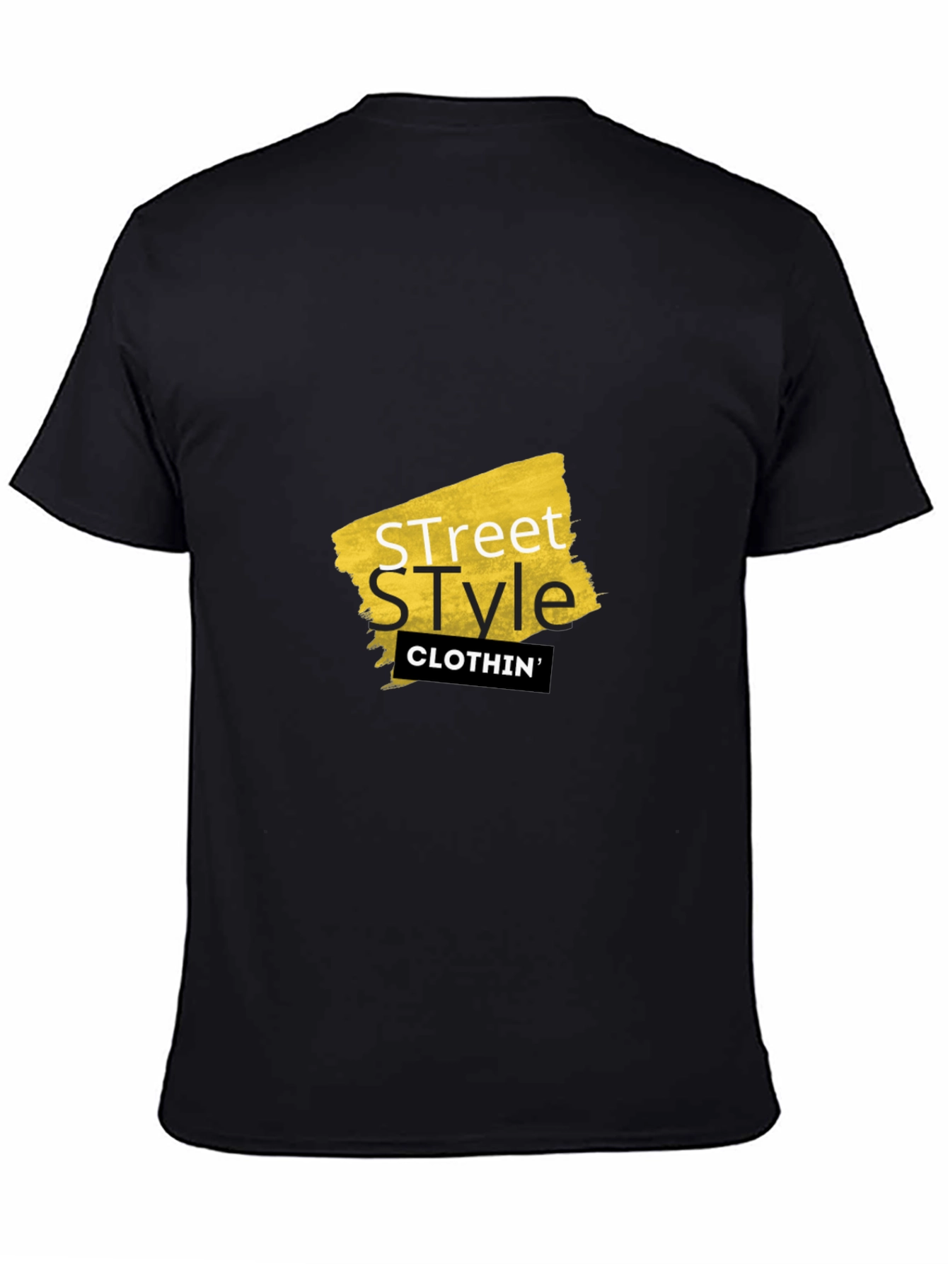 Street Style Black T-Shirt