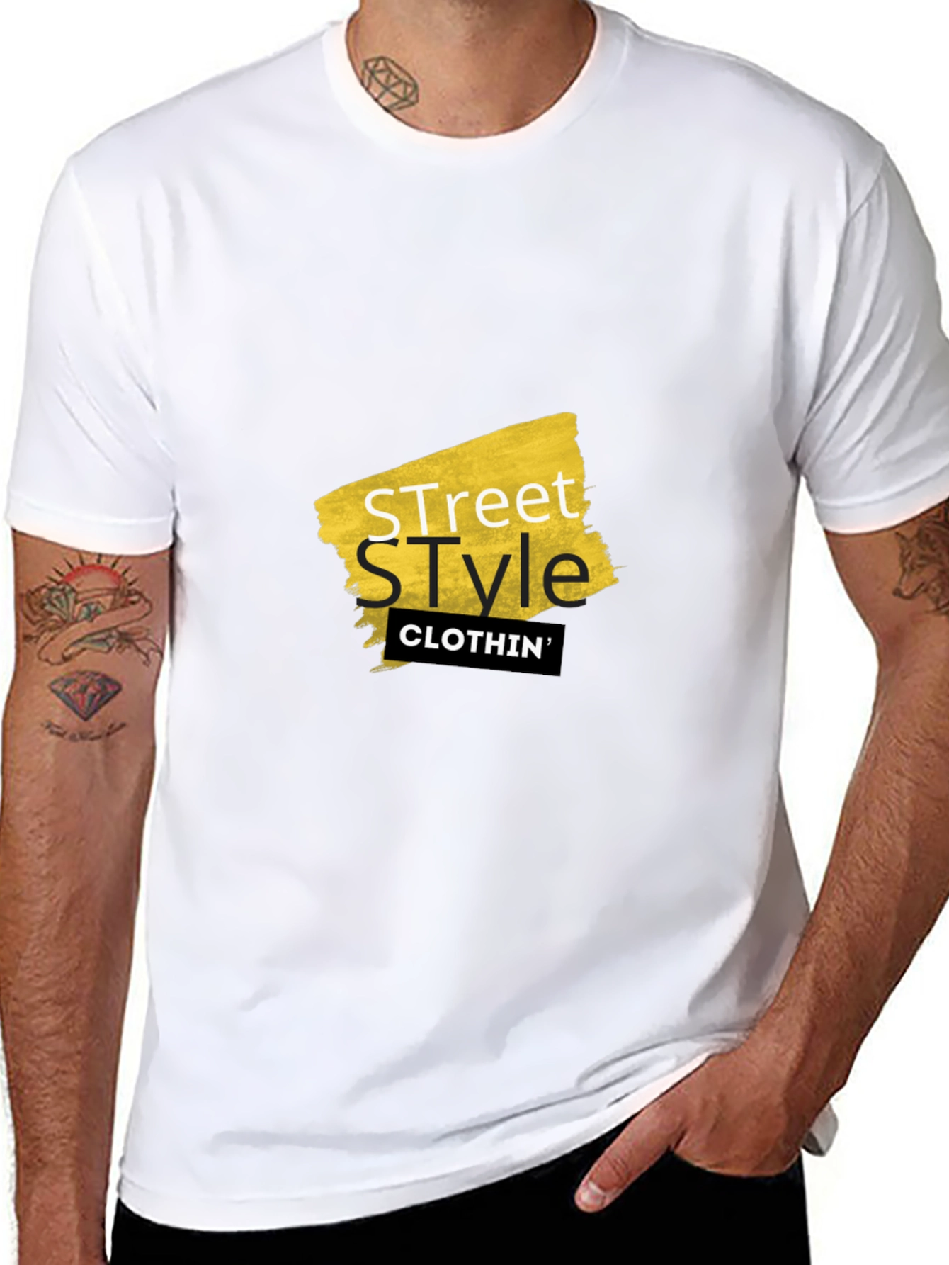 Street Style Black T-Shirt