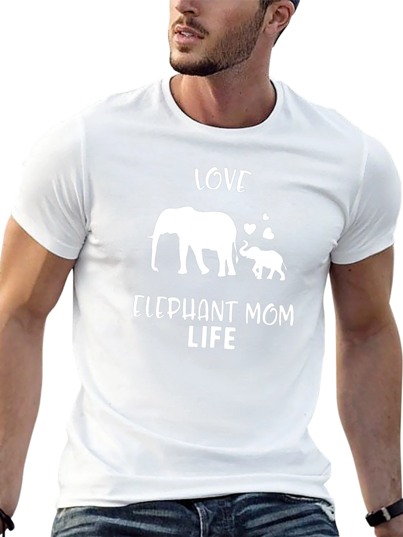 Elephant Mom Life T-Shirt - Love Elephant Family Tee