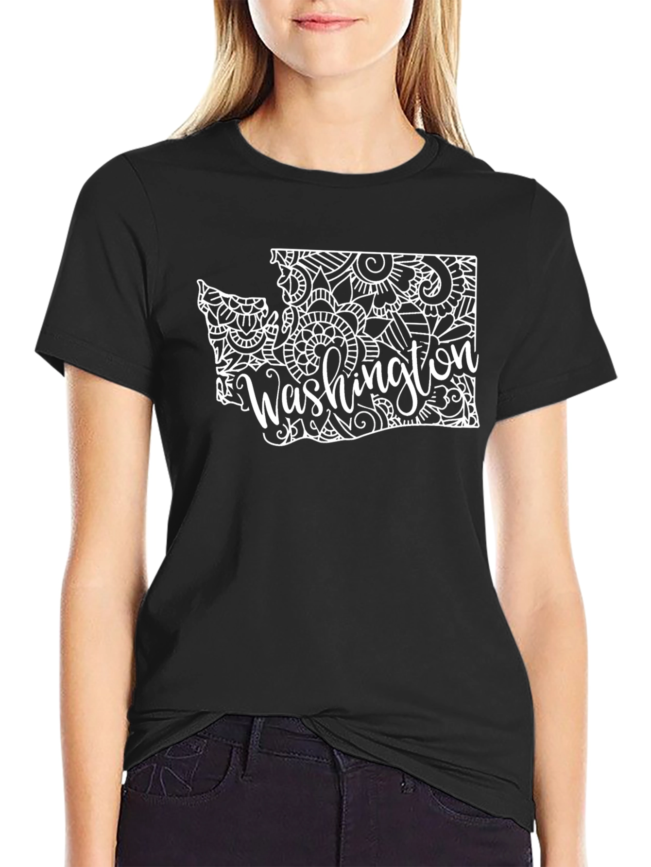 Washington State Mandala T-Shirt