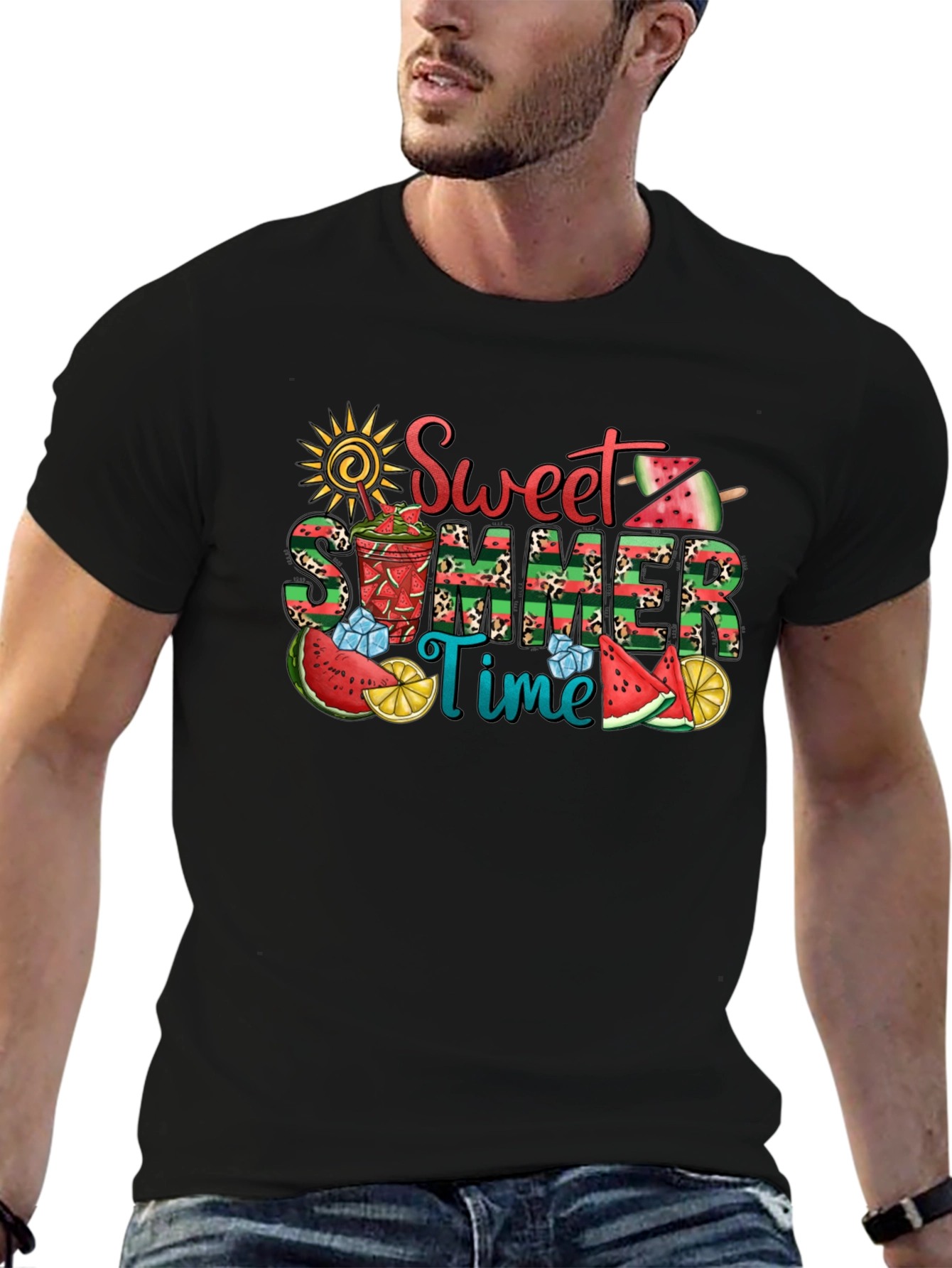 Sweet Summer Time Graphic T-Shirt