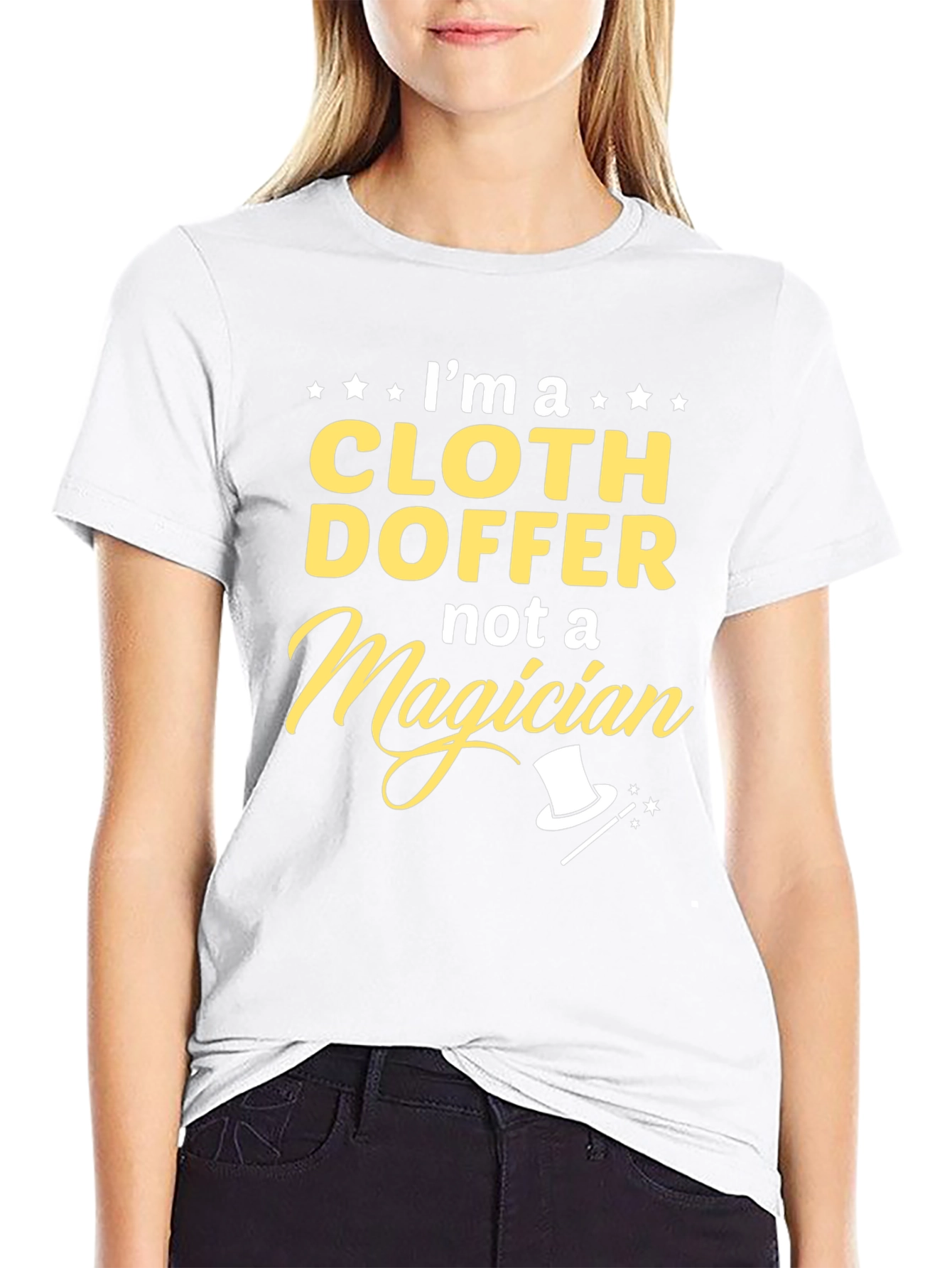 Cloth Doffer T-Shirt - Funny Profession Tee