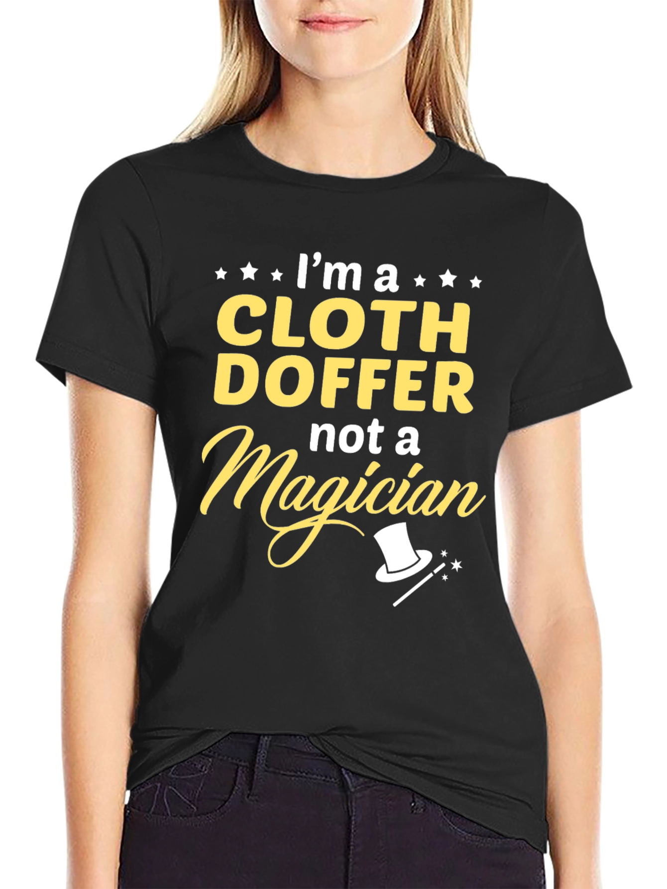 Cloth Doffer T-Shirt - Funny Profession Tee
