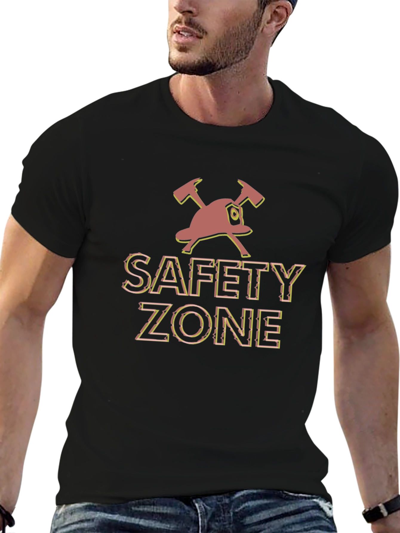 Safety Zone Black T-Shirt