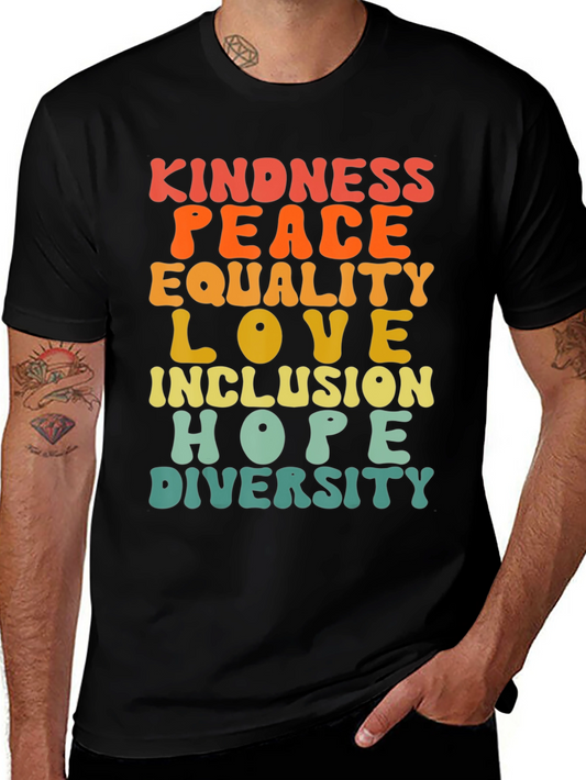 Kindness Peace Equality Love T-Shirt